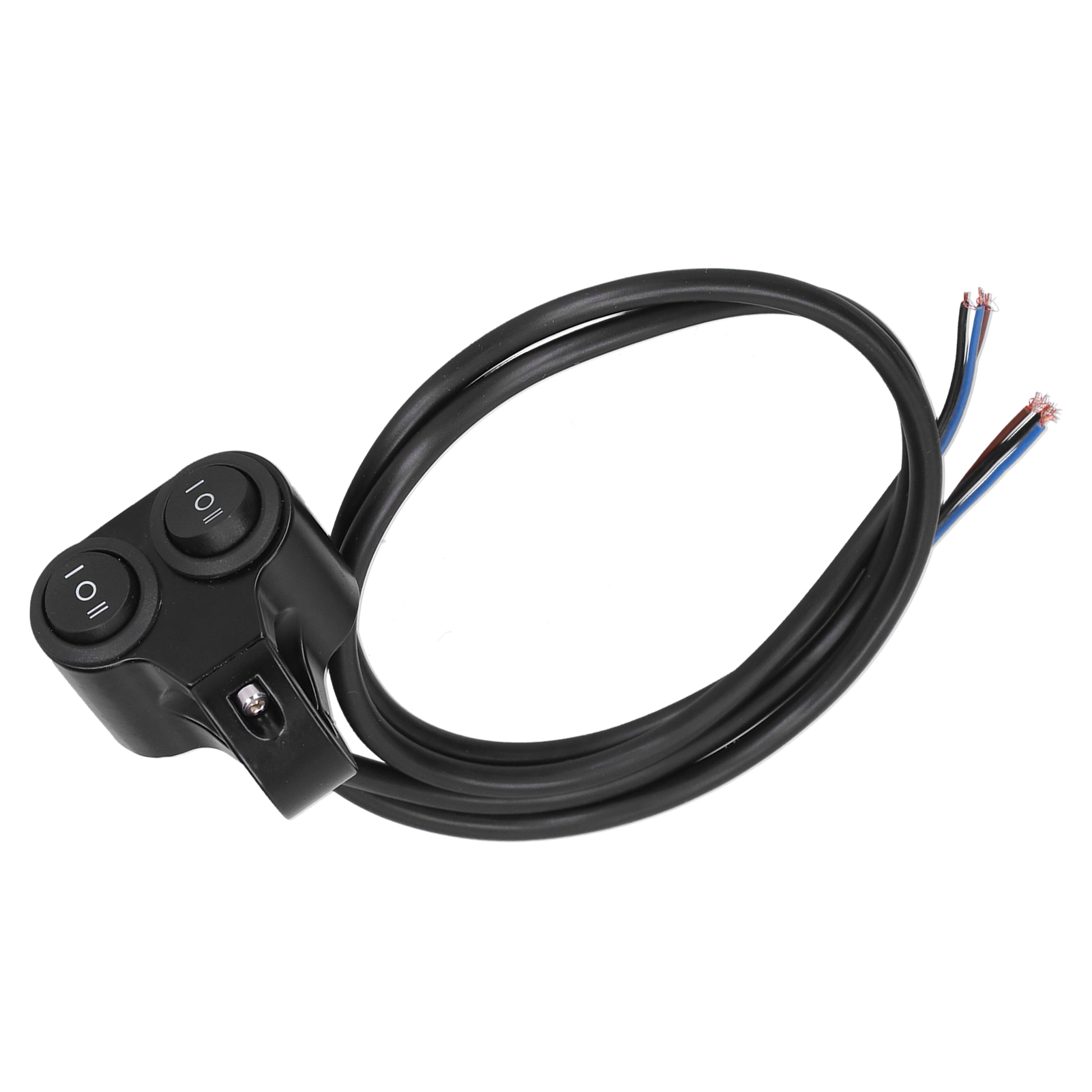 Motorrad-lenkerscheinwerferschalter, Universeller 2-in-1-ein/aus-knopf, Kompatibel Mit 12v Atv/utv, Wasserdichte Lichtsteuerung