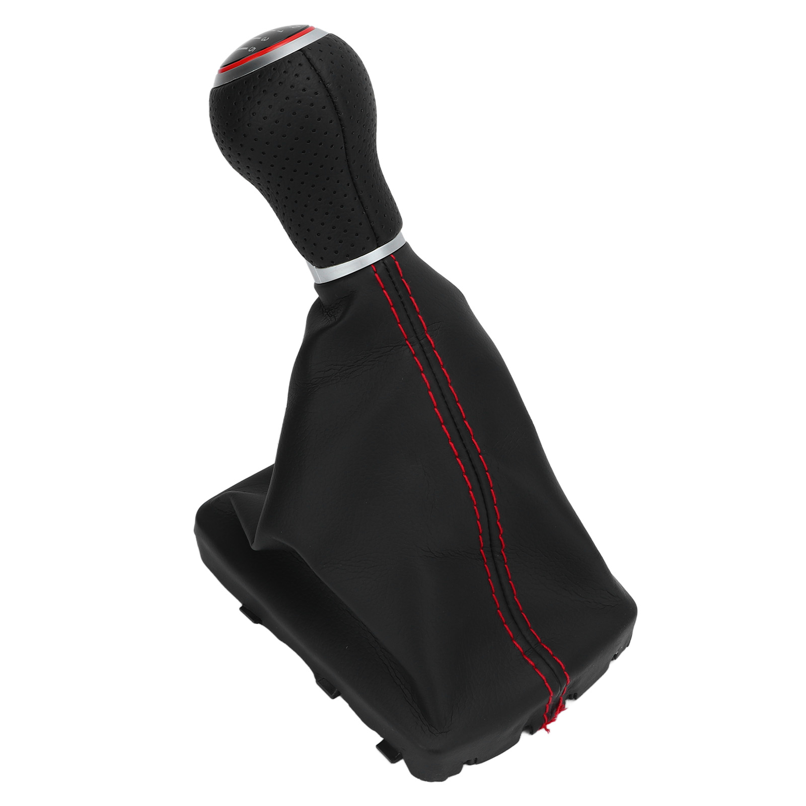 6-gang-schalthebel Für Audi A6 C6 (2004–2011), Ergonomischer Roter Knauf Mit Weißer Beschriftung, Ersatzteil Für Linkslenker, Kompatibel Mit Schaltgetriebe