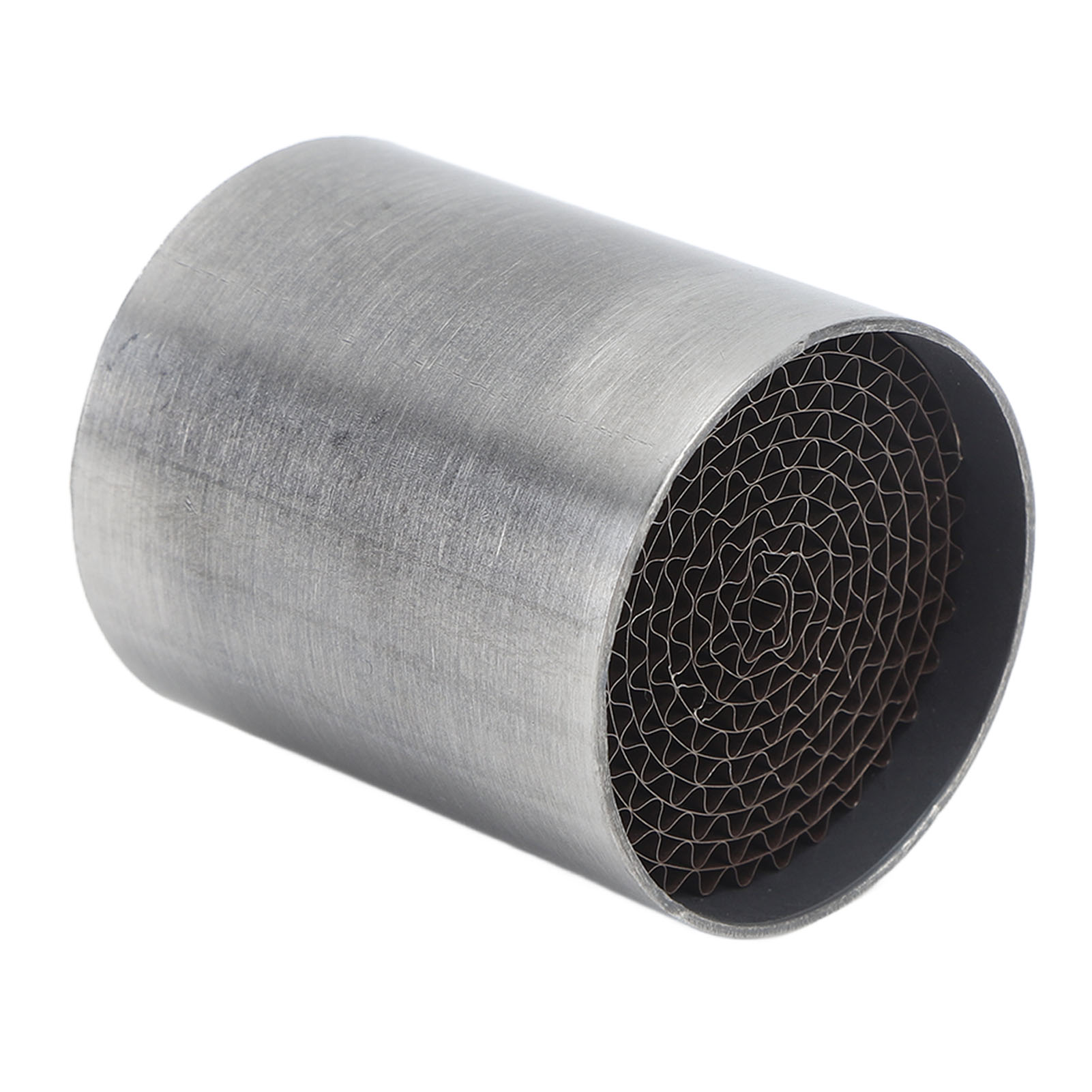 Katalysator Aus Edelstahl Für Motorradauspuffanlagen, Universeller Front-mittelschalldämpfer 42 X 50 Mm / 1,65 X 1,96 Zoll, Kompatibel Mit Motorrädern
