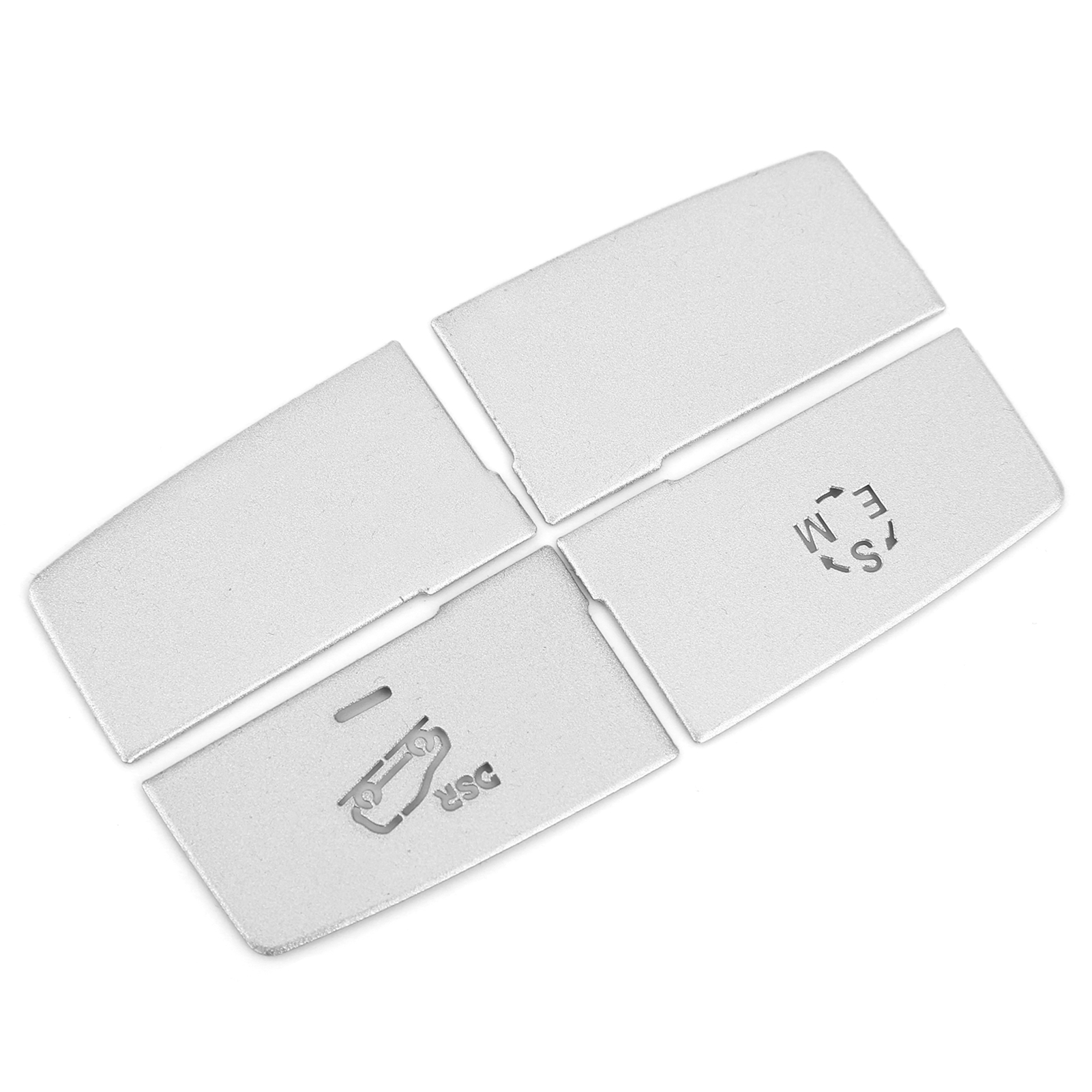 4 Verstellbare Federungsknopfclips Mit Silbernem Klebstoff, Kompatibel Mit Mercedes Ml, Gl, Gle, Gls Und D-klasse, Höhenverstellaufkleber