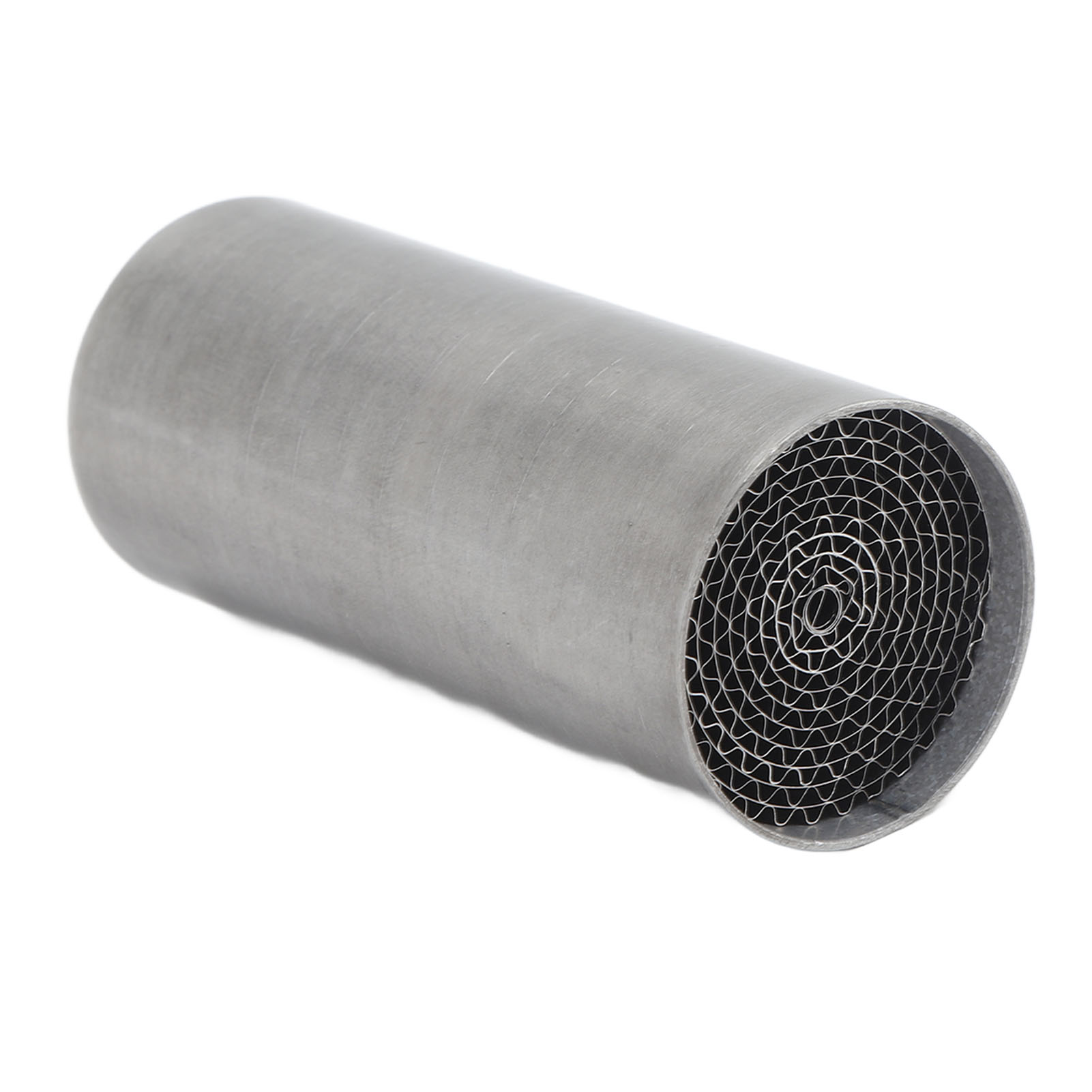 Katalysator Aus Edelstahl Für Motorradauspuffanlagen, Universeller Vorder-/mittelschalldämpfer, 42 X 100 Mm