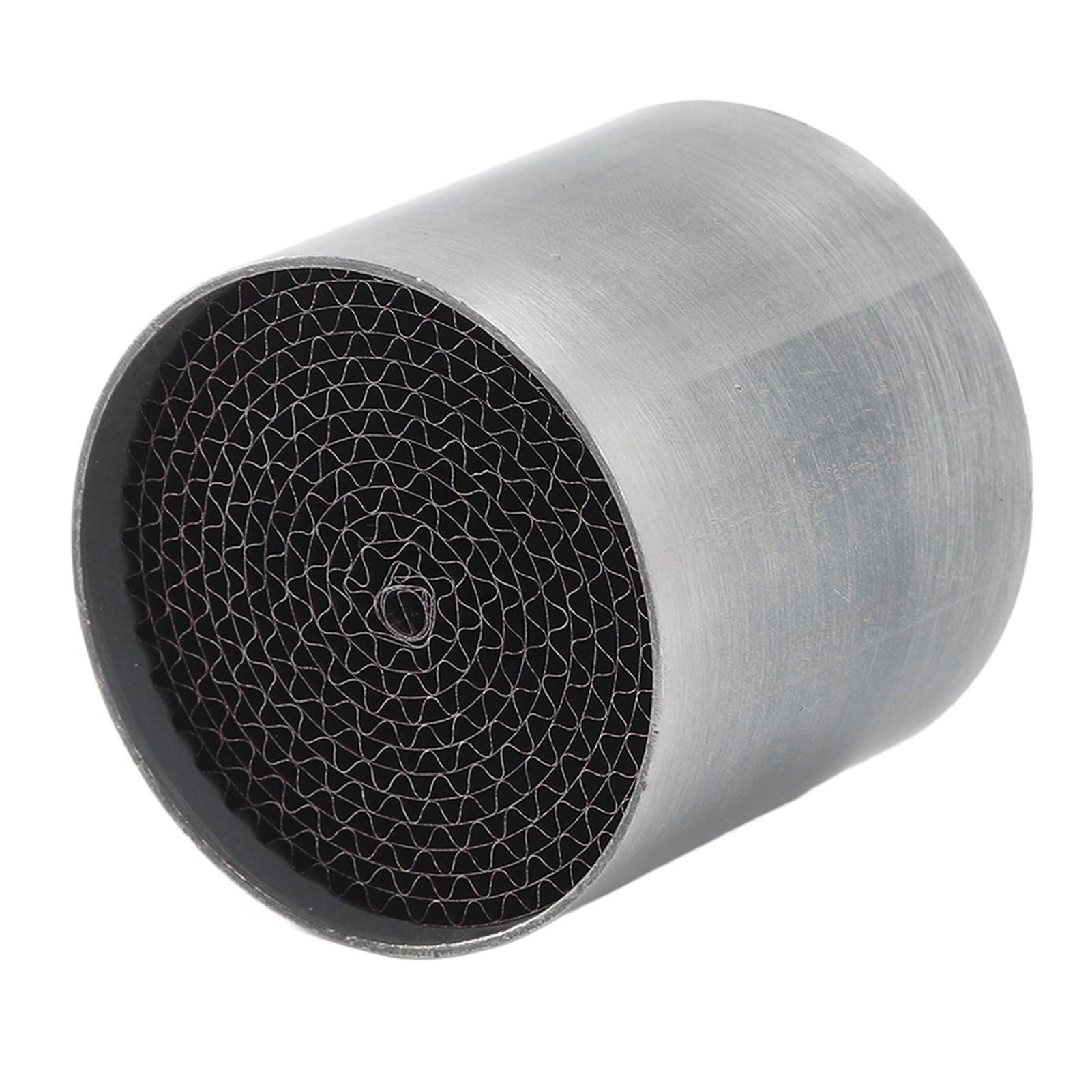 Edelstahl-motorradkatalysator, Universeller 53x50mm Mittelschalldämpfer, Motorradkompatibel, Hochleistungskatalysator