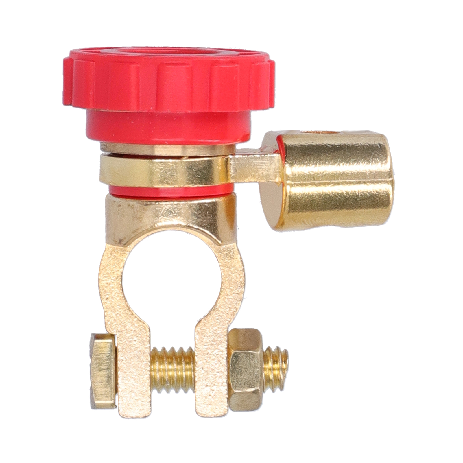 17-mm-batterieanschluss, Universeller Diebstahlsicherungsschalter, Wasserdicht Für Auto, Boot, Yacht, Wohnmobil, Lkw, Rot, 2 Stück
