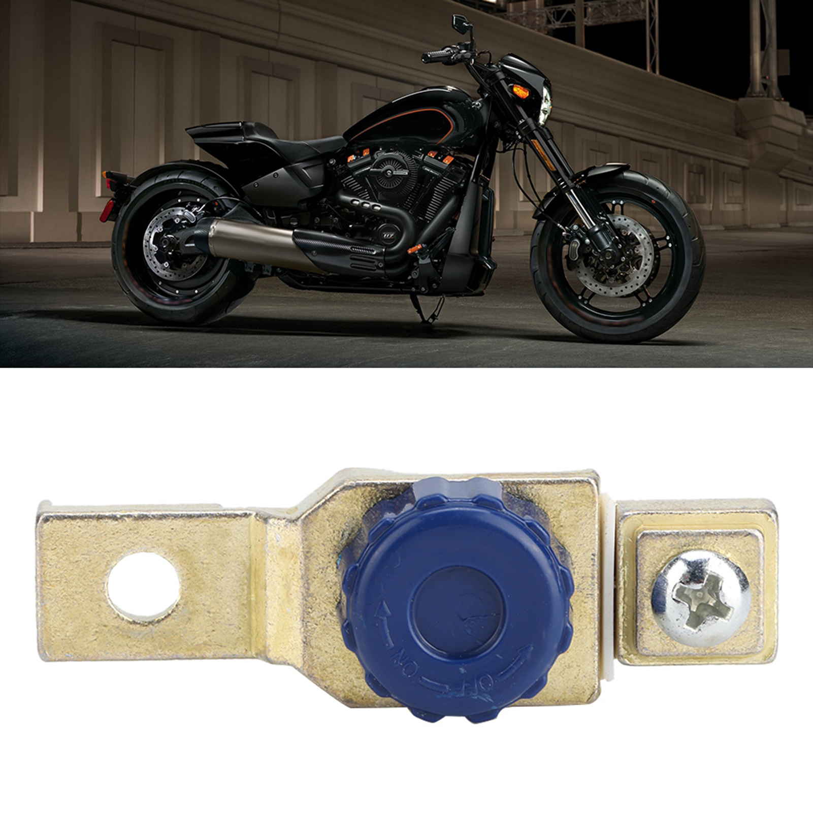 Motorradbatterie-trennschalter, Klemmentrennschalter, Auslaufsicher, Wasserdichter Schutz