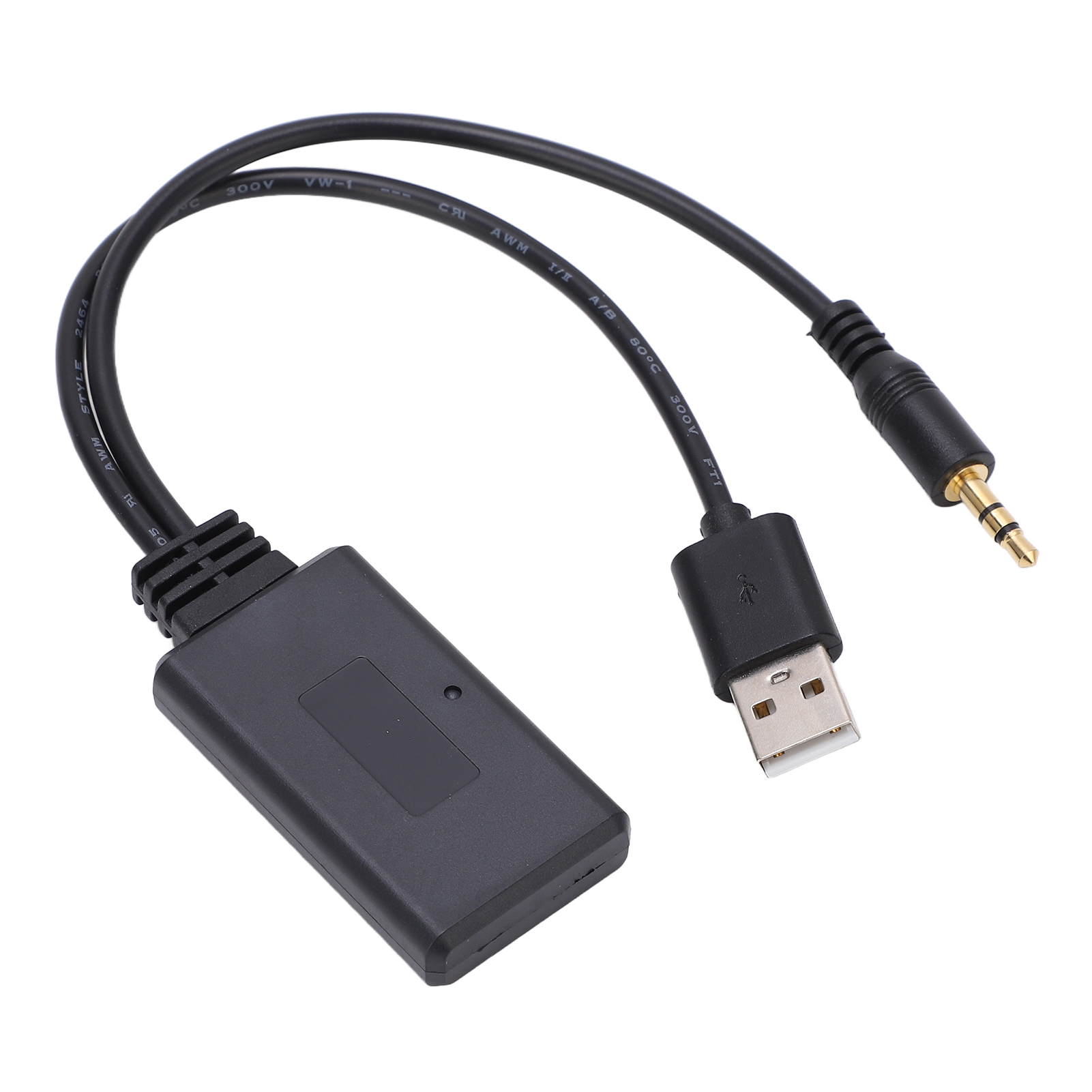 3,5-mm-usb-bluetooth-adapter Fürs Auto, Universeller Drahtloser Audioempfänger Für Autoradios, Musikplayer Und Freisprecheinrichtung