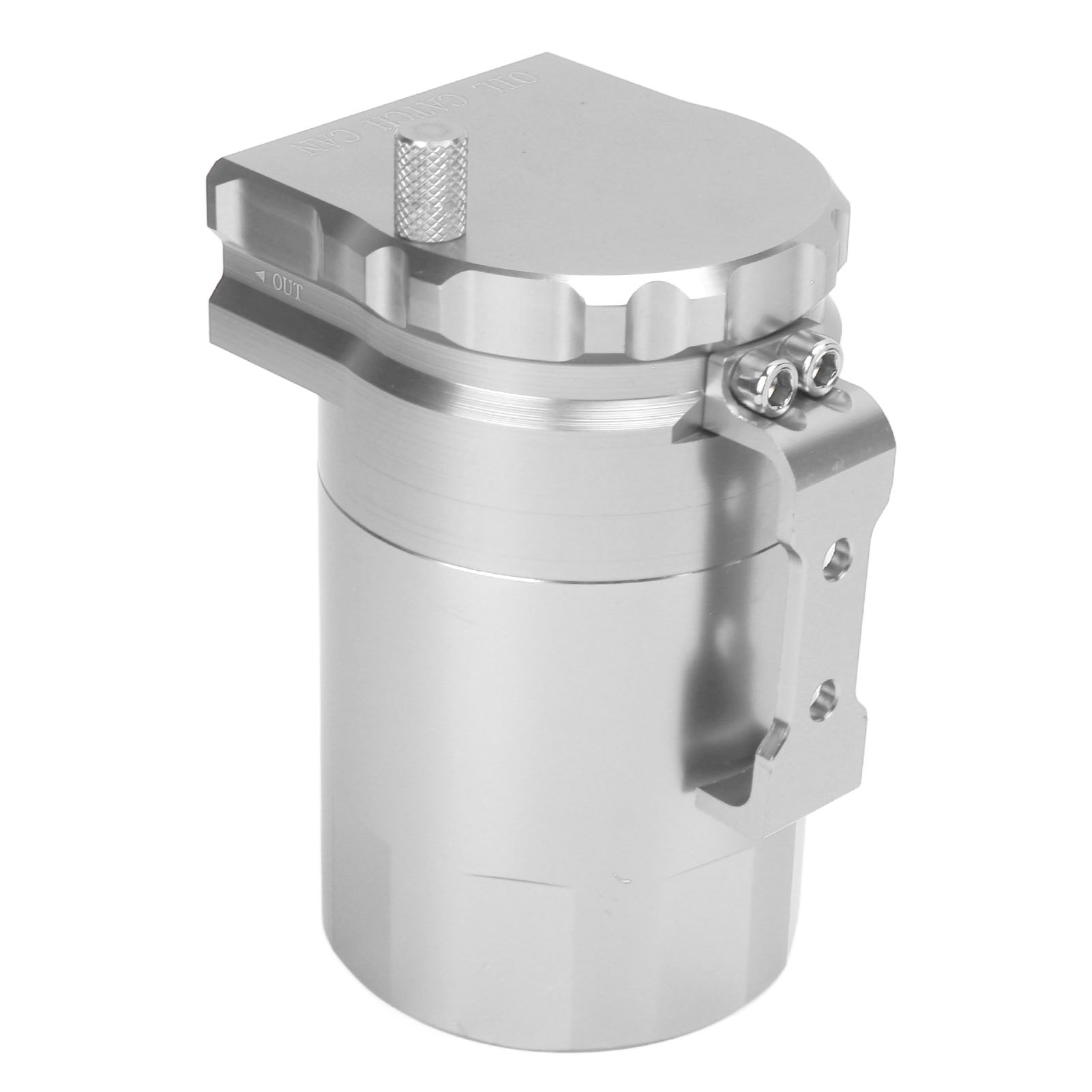 Ölabscheider-tank Aus Aluminium Als Ersatz Für Chevy Silverado 1500, Silber, Kraftstoffverteilerfilter, Hochleistungsmotorzubehör