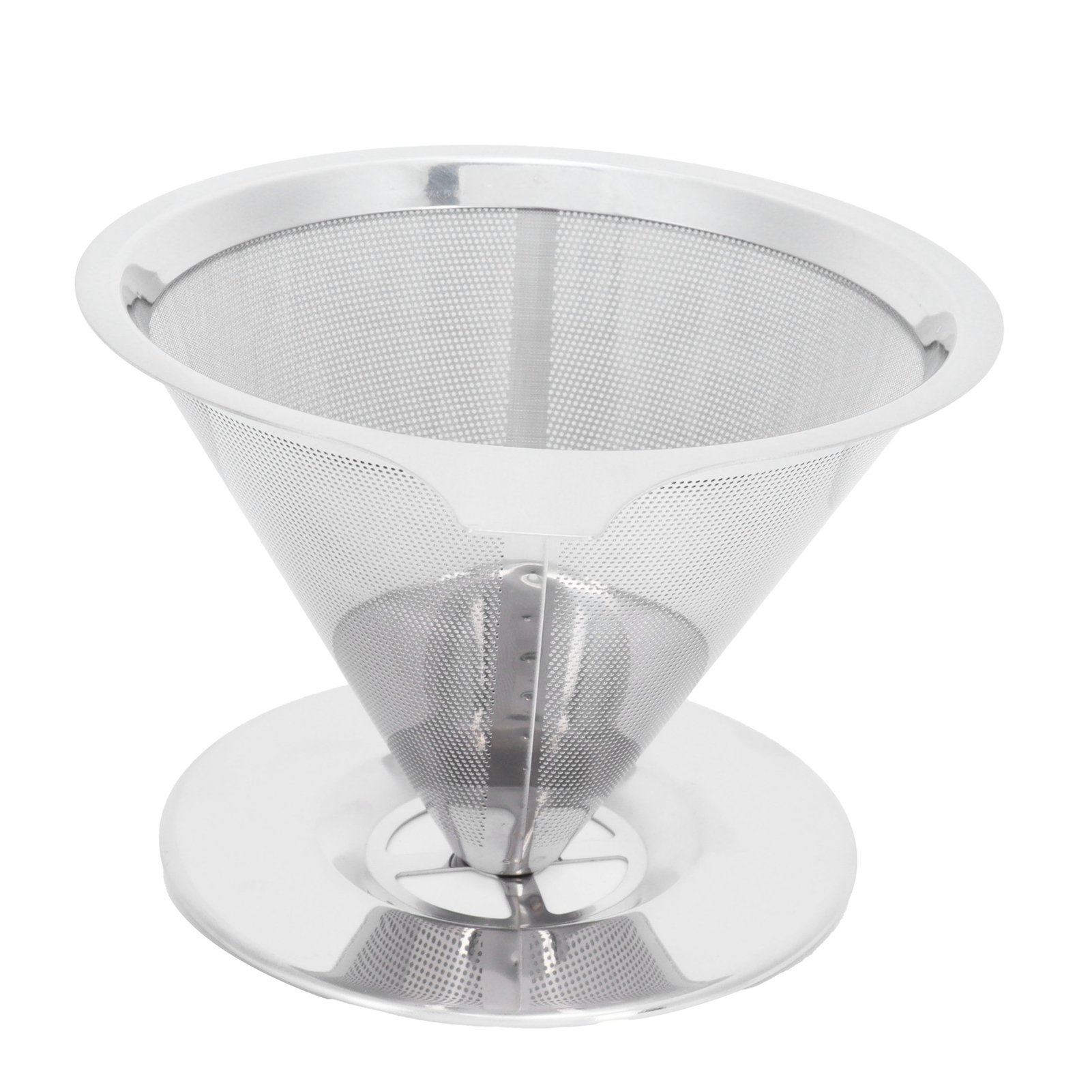 Kaffeefilter Aus Edelstahl, Trichter, Zubehör Für Kaffeemaschinen, Tropffilter, Wiederverwendbarer Filterbecher.