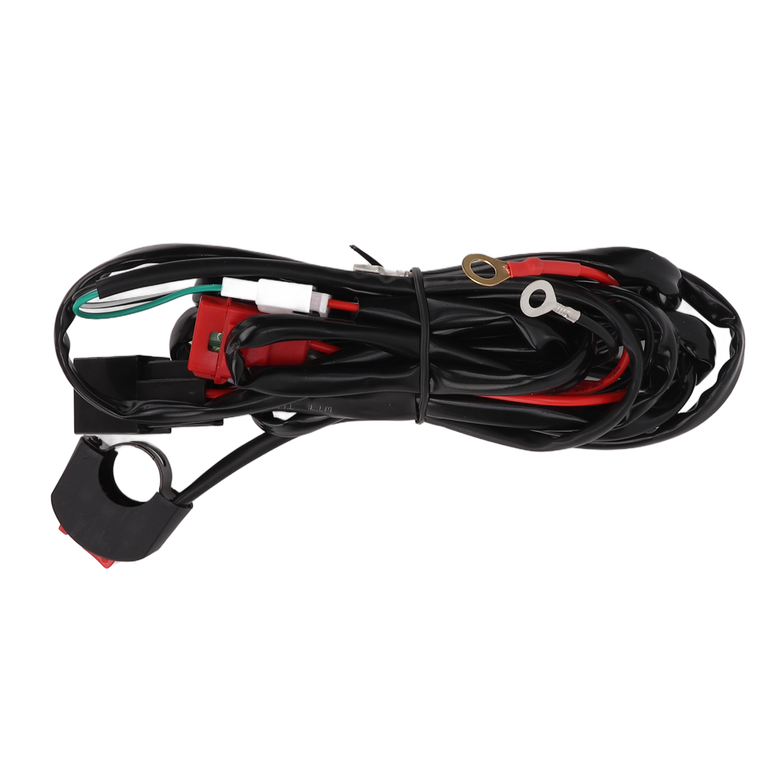 Kabelsatz Für 12v 40a Led-motorrad-arbeitsscheinwerfer, Schalter Für 9-32v, Kompatibel Mit Quads, Motocross- Und Elektroautos