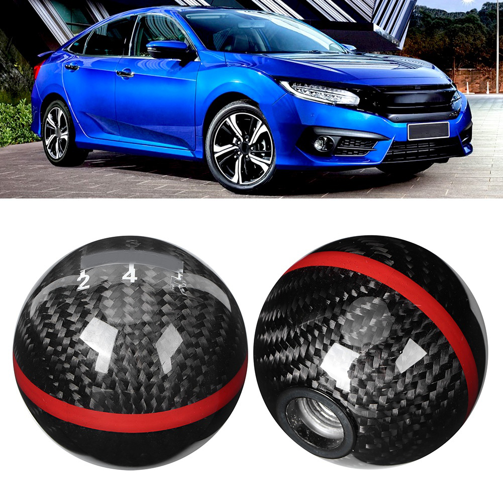 5-gang-schaltknauf-abdeckung Im Mugen-stil, Passend Für Honda Civic