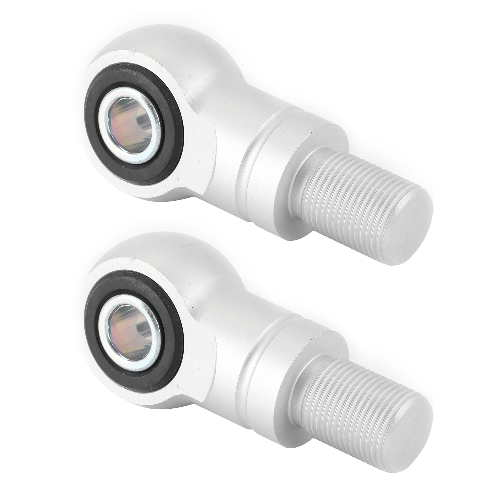 Paar Luftstoßdämpferadapter Mit 10-mm-bohrung, Federungsverlängerung Für Motorräder, Quads Und Geländefahrzeuge, Silber Typ A, 75 Mm/3 Zoll