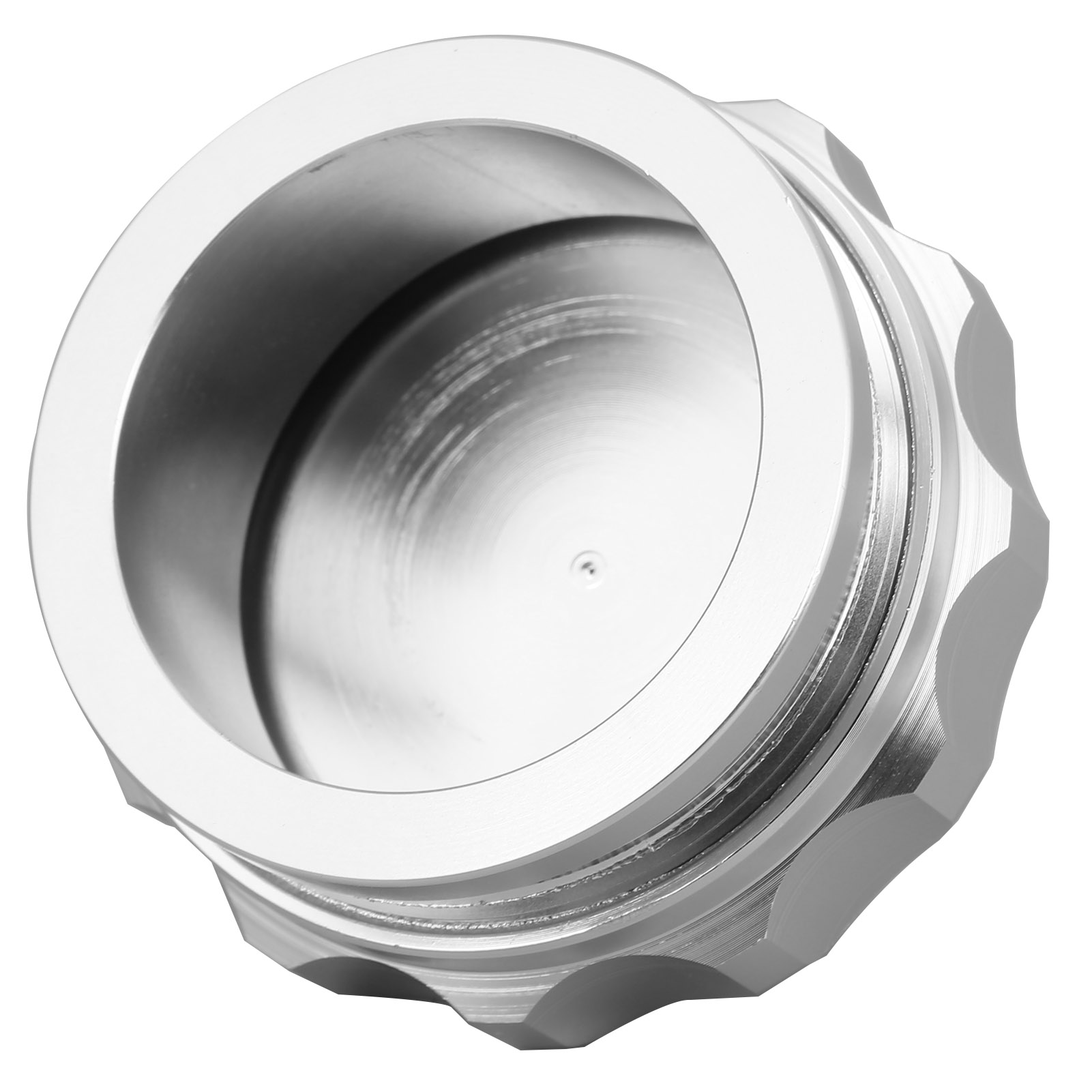 Tankdeckel Mit Einfüllstutzen, Universell, Aluminium, 4,8 Cm Innendurchmesser, Kfz-set, Silber