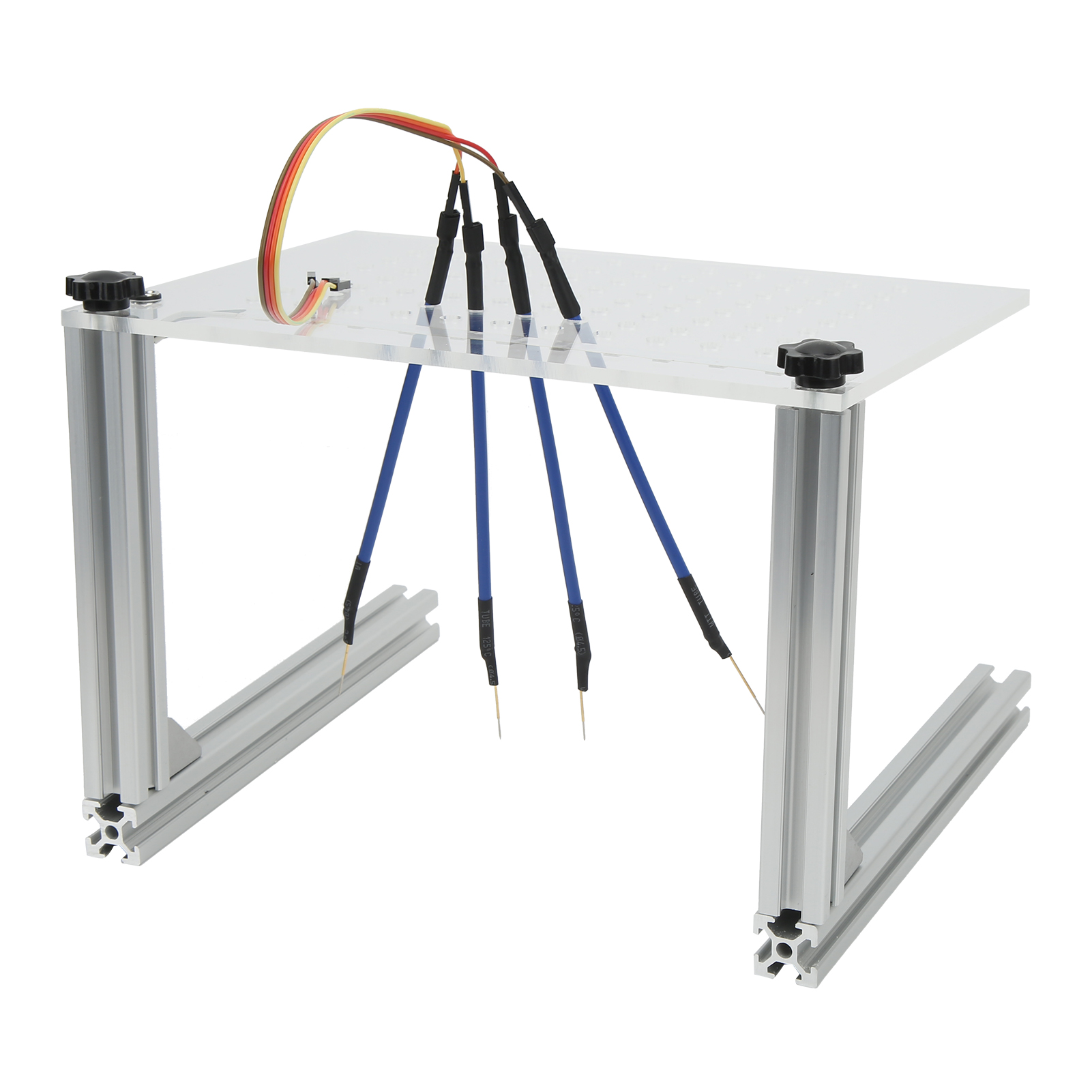 Multifunktionales Steuergeräte-programmiergerät Mit Silberner Led-halterung Und Bdm-rahmen Sowie 4-poliger Sonde Für Fahrzeuge