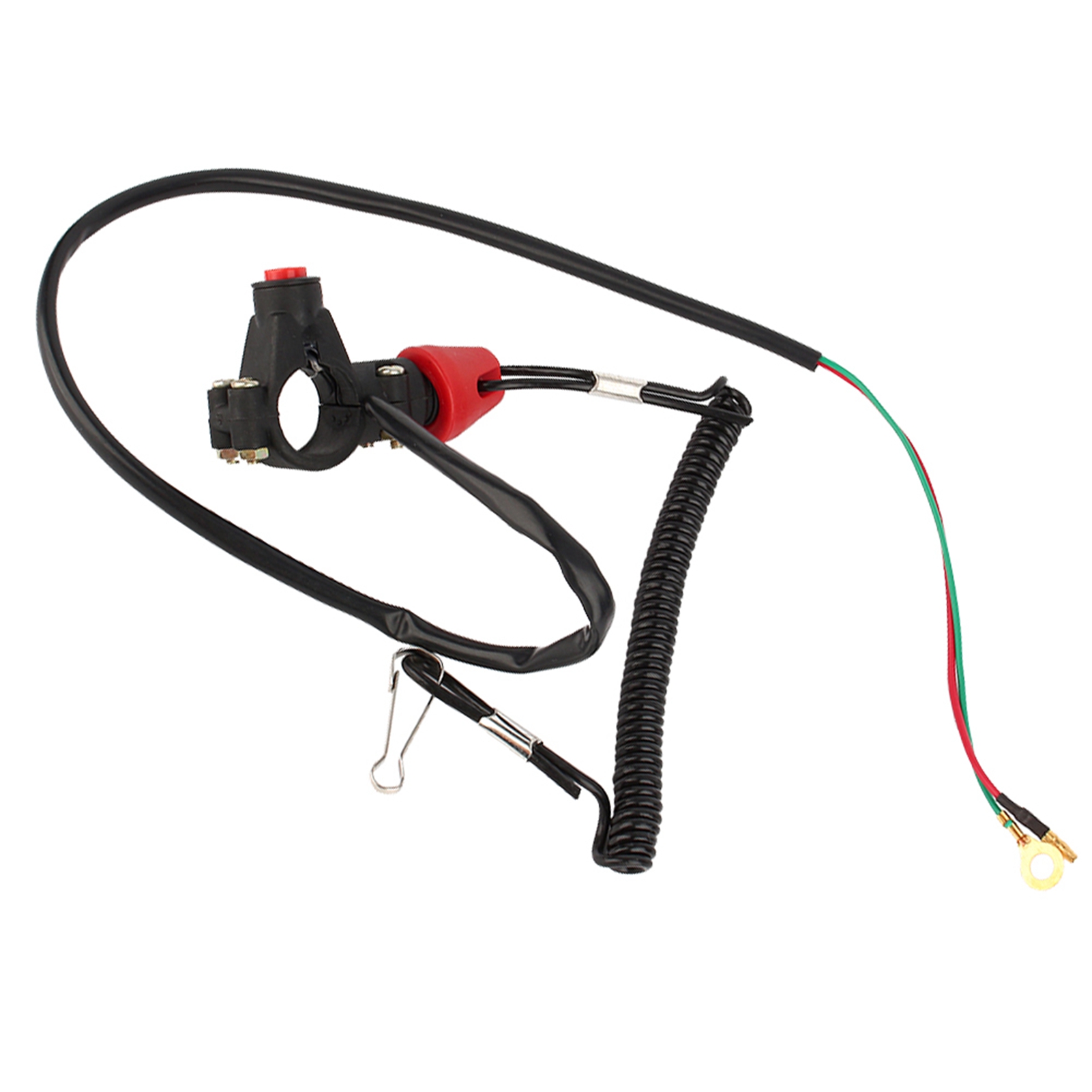 12v Co-motor-sicherheitsleine Mit Not-aus-funktion, Nackenband Für Motorrad, Quad Und Boot, Stoppschalter, Not-aus-schalter, Ersatzteil, 1 Stück.