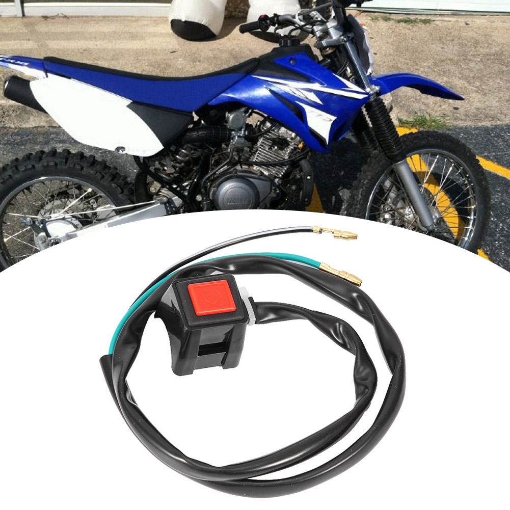 Motorstoppschalter Für Yamaha Ttr125, Ersatz-not-aus-schalterknopf, Rutschfestes Ersatzteil, Schwarz, Universell