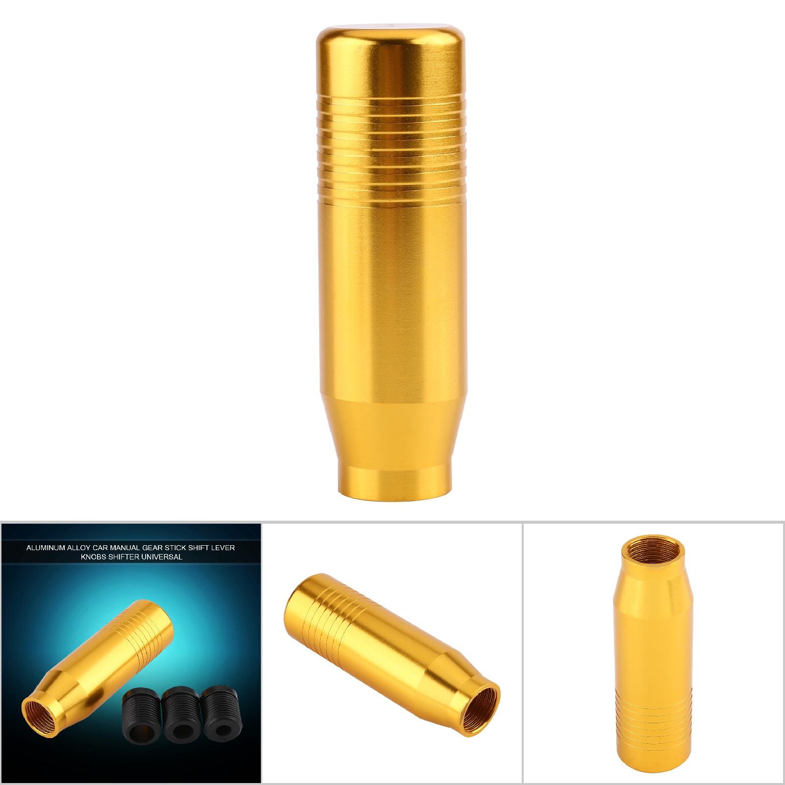 Universeller Schaltknauf Aus Goldfarbener Aluminiumlegierung Für Schaltgetriebe, Automatikgetriebe, Innenausstattung