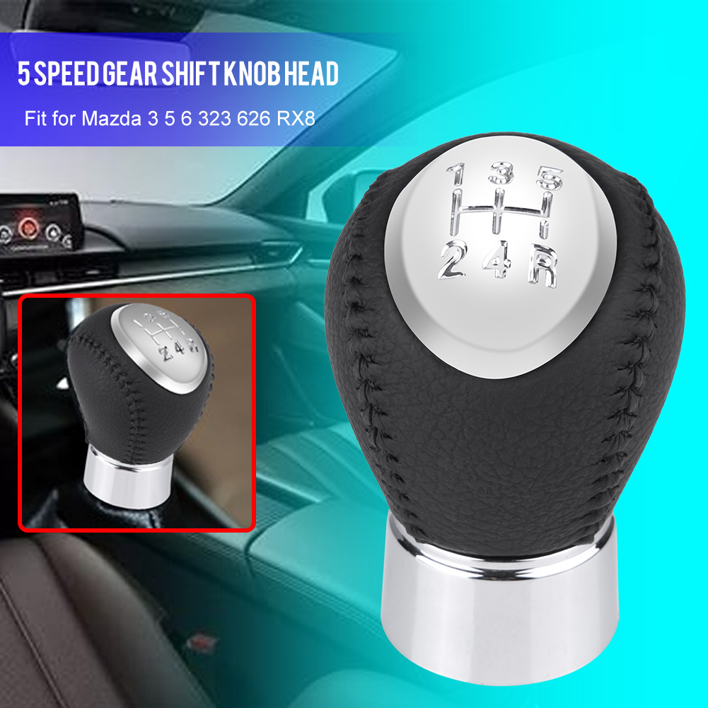 5-gang-schalthebel Aus Aluminium Für Mazda 3, 5, 6, 323, 626, Rx8 – Sport-schaltknauf, Schalthebel Für Schaltgetriebe, Kfz-innenausstattungs-ersatzteil