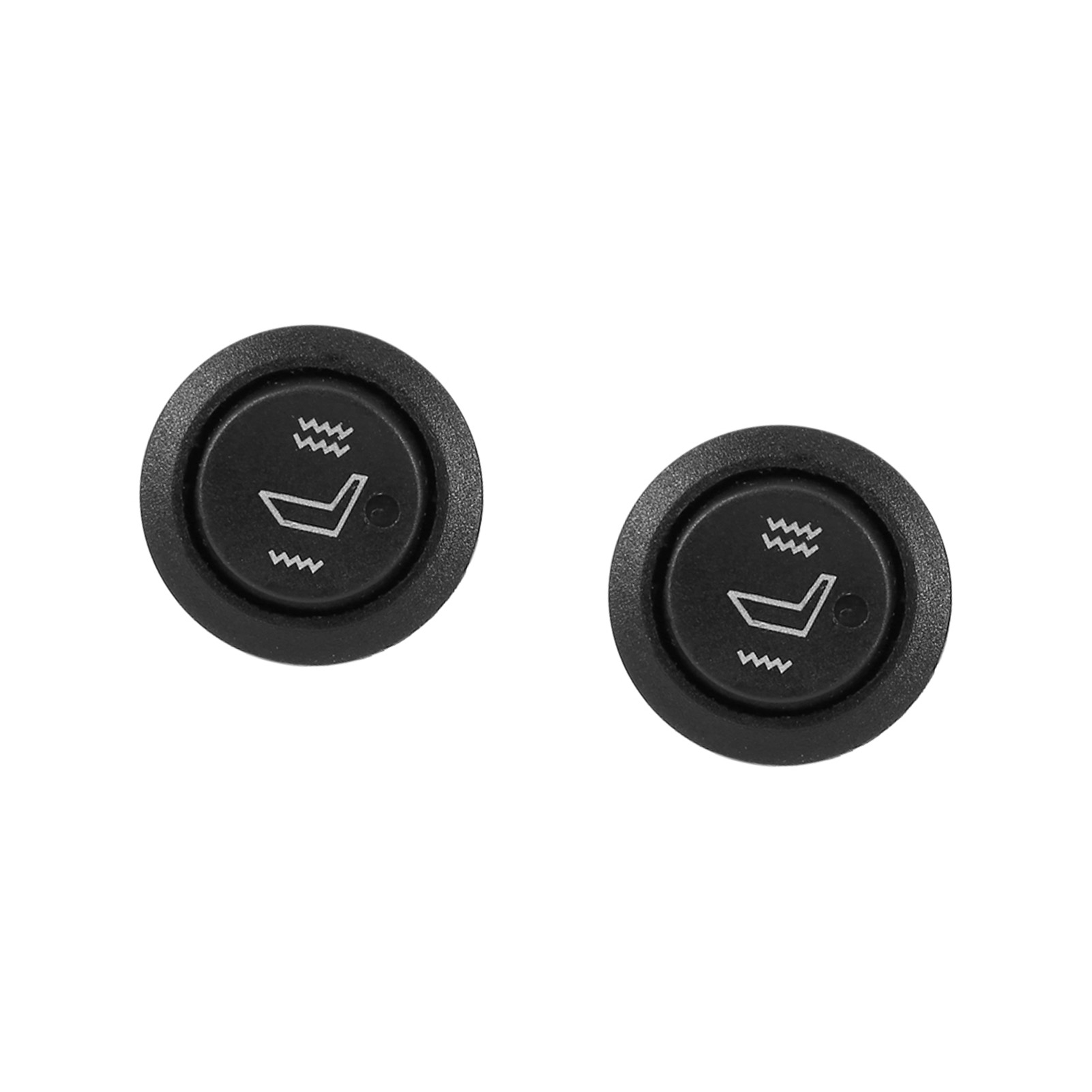2x Universal 3-pin Rund-wippschalter Für Autositzheizung, Ein/aus, Höhenverstellung