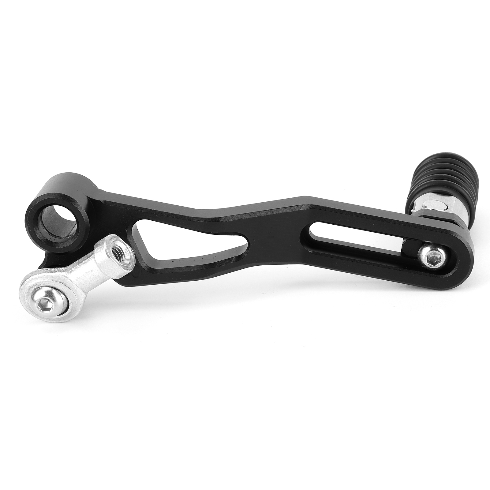 Klappbarer Motorrad-schalthebel Für Kawasaki Ninja 250r, 300, Z250, Z300 – Schalthebel Aus Aluminiumlegierung, Verstellbar, Robust, Schwarz