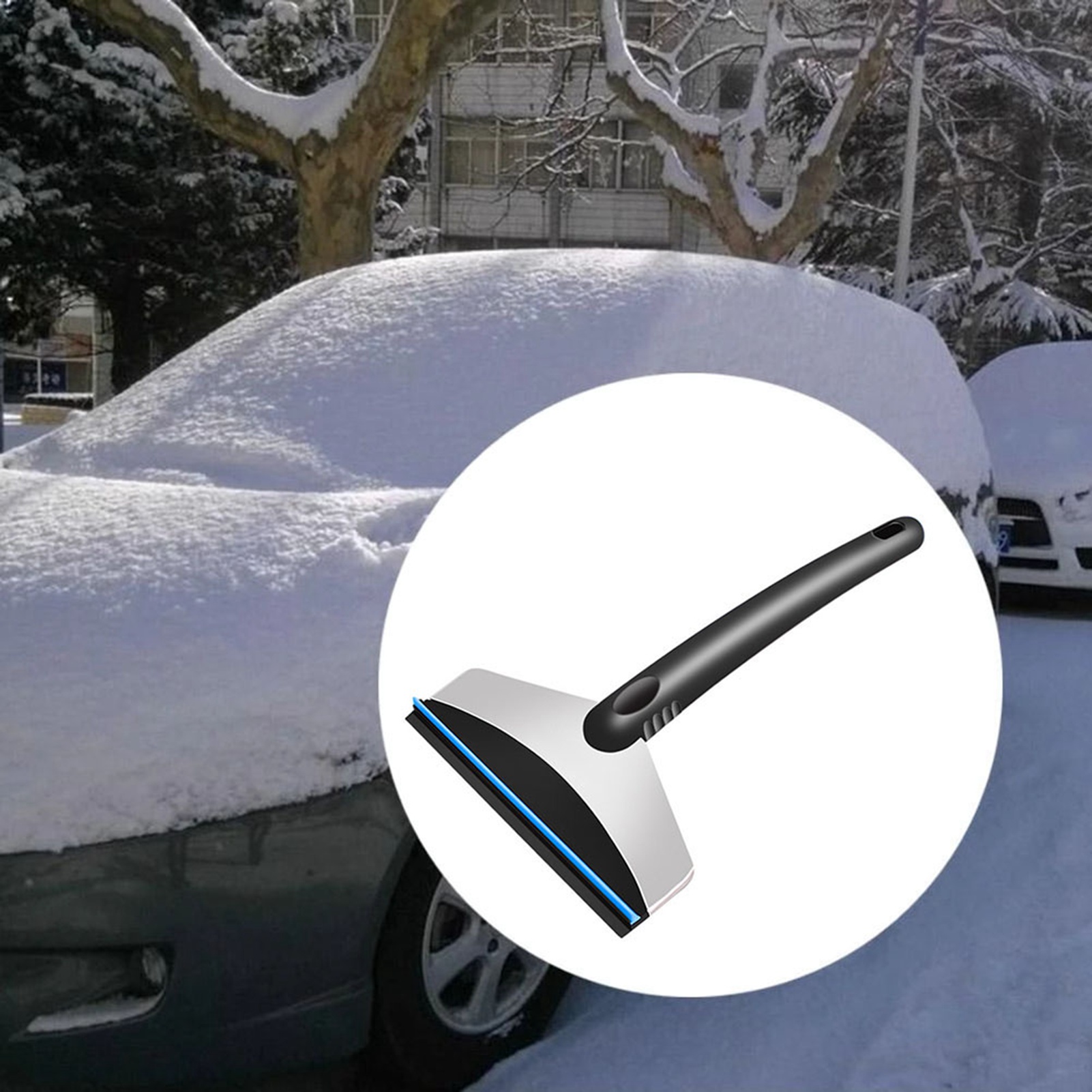 Eiskratzer, Schneeschaufel, Windschutzscheibe, Auto, Enteisen, Winterreinigung, Schneeräumgerät, Autofenster, Lkw