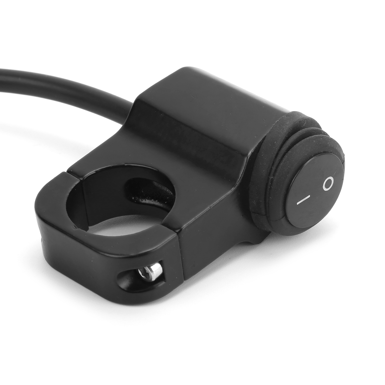 7/8-zoll-lenkerschalter Für Scheinwerfer, Nebelscheinwerfer Und Warnblinker (ein/aus-taste) – Zubehör Für Motorrad, Quad Und Utv