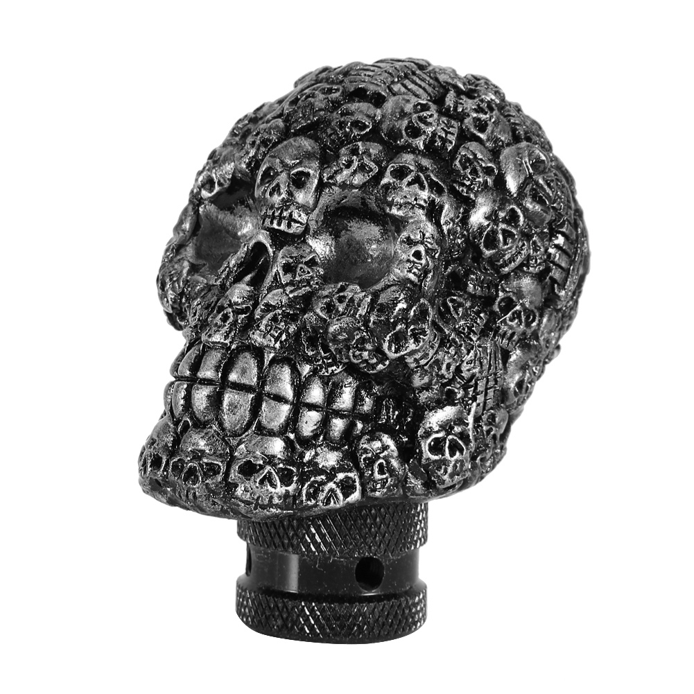 Universeller, Skelettartiger Totenkopf-schalthebel, Modifizierter Manueller Schaltknauf, Standard-autoadapter.