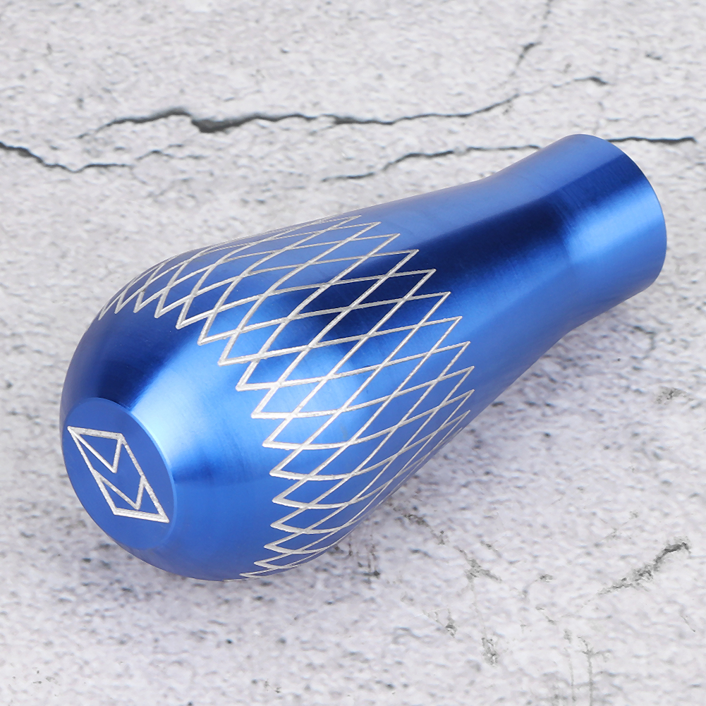 Schaltknauf Aus Aluminium, Schalthebel Mit M8/m10/m12 X 1,25 Gewinde, Universell Für Pkw, Suv, Schaltgetriebe, Blau