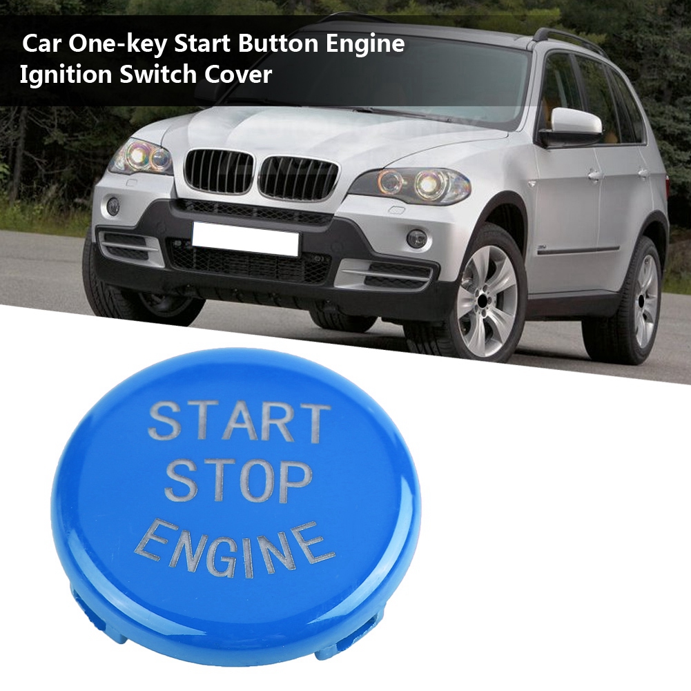 Bmw E Motorstartknopf-schutzhülle Blau, Zündschalterabdeckung Für Bmw E-serie