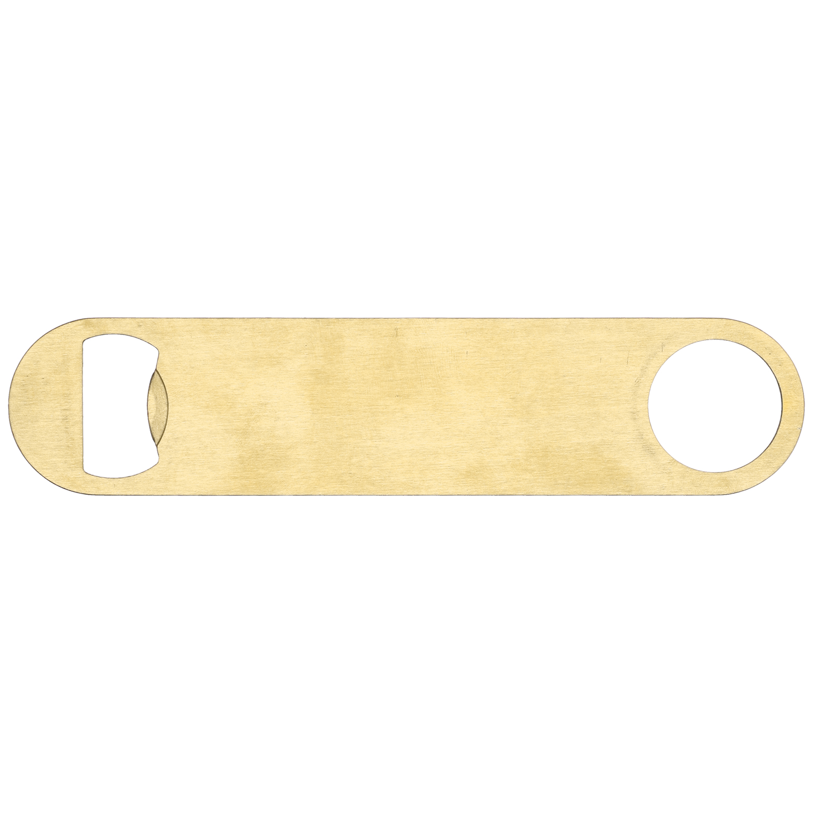Dickwandiger Flaschenöffner Aus Edelstahl, Bierflaschenöffner Für Bar, Barkeeper, Zuhause, Goldfarben, Robustes Werkzeug