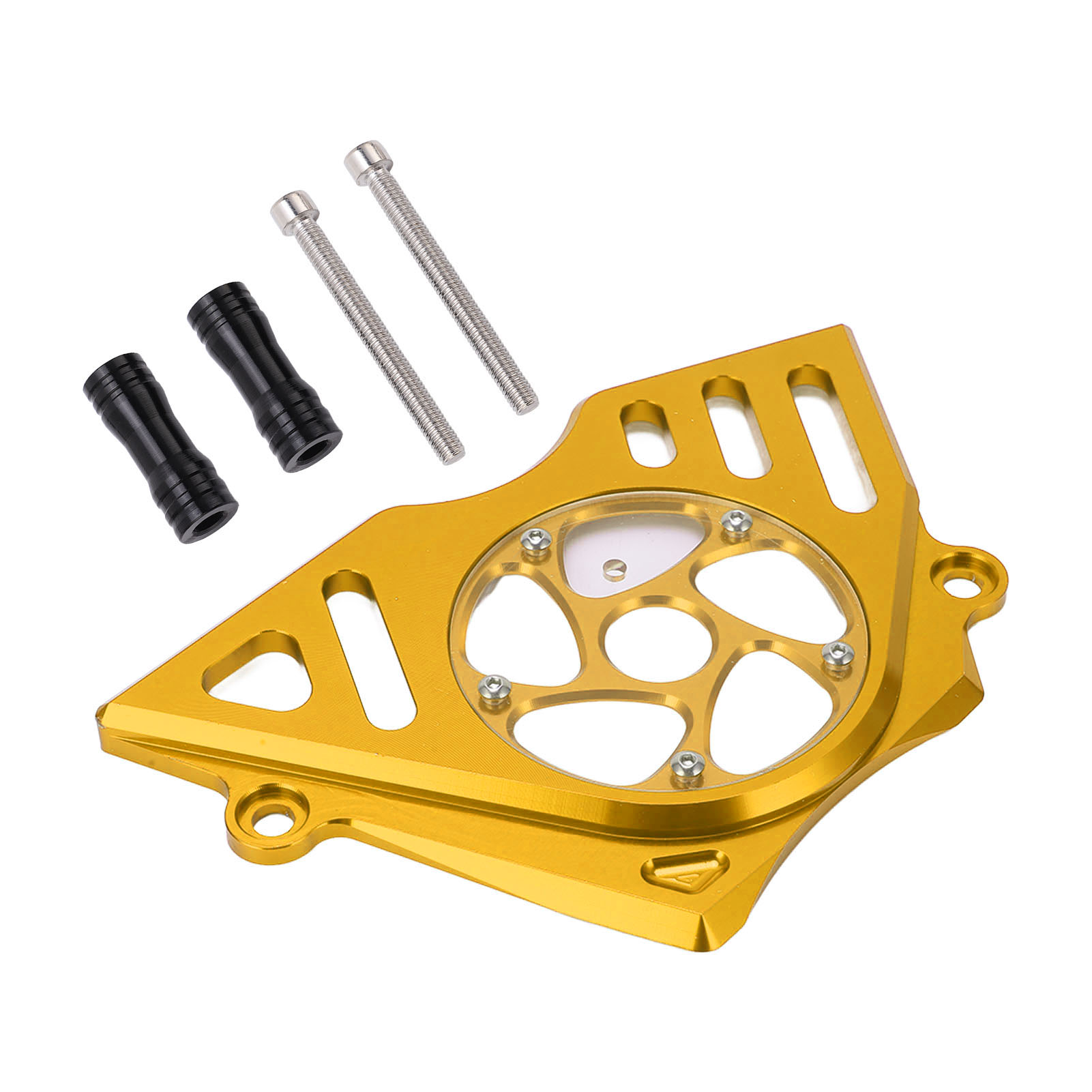 Kettenschutz Aus Oxidierter Aluminiumlegierung Für Das Vordere Ritzel Des Motorrads Xl250 (2011–2014), Ersatz-unterfahrschutz, Goldfarben