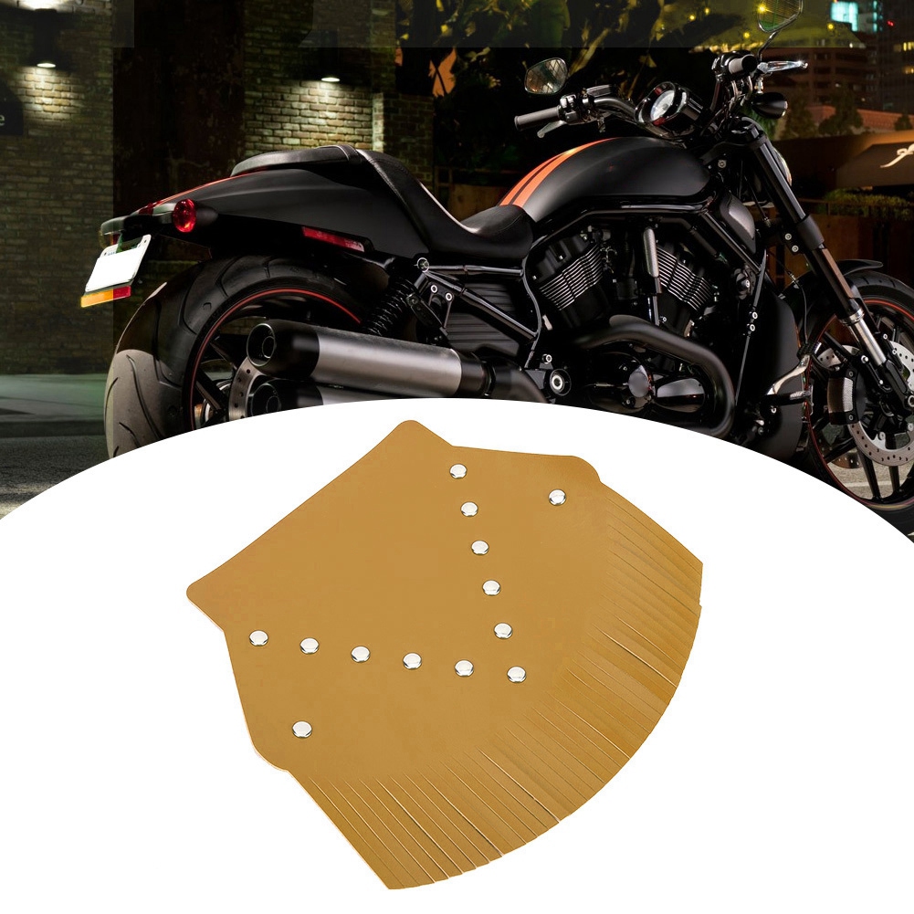 Motorrad-hinterradkotflügel, Universeller Ersatzkotflügel, Spritzschutz Und Dekoration, Gelbe Farbe, Motorrad-tuning-zubehör.