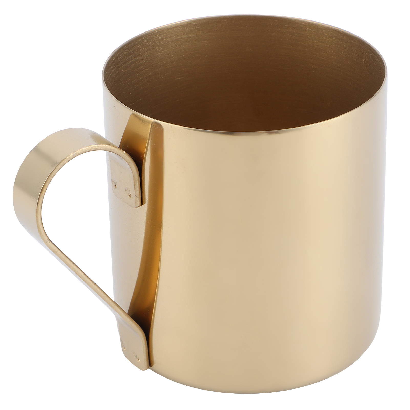 400-ml-cocktailglas, Tumbler Aus Edelstahl 304 Für Bier, Kaffee, Wasser, Getränke, Gold.