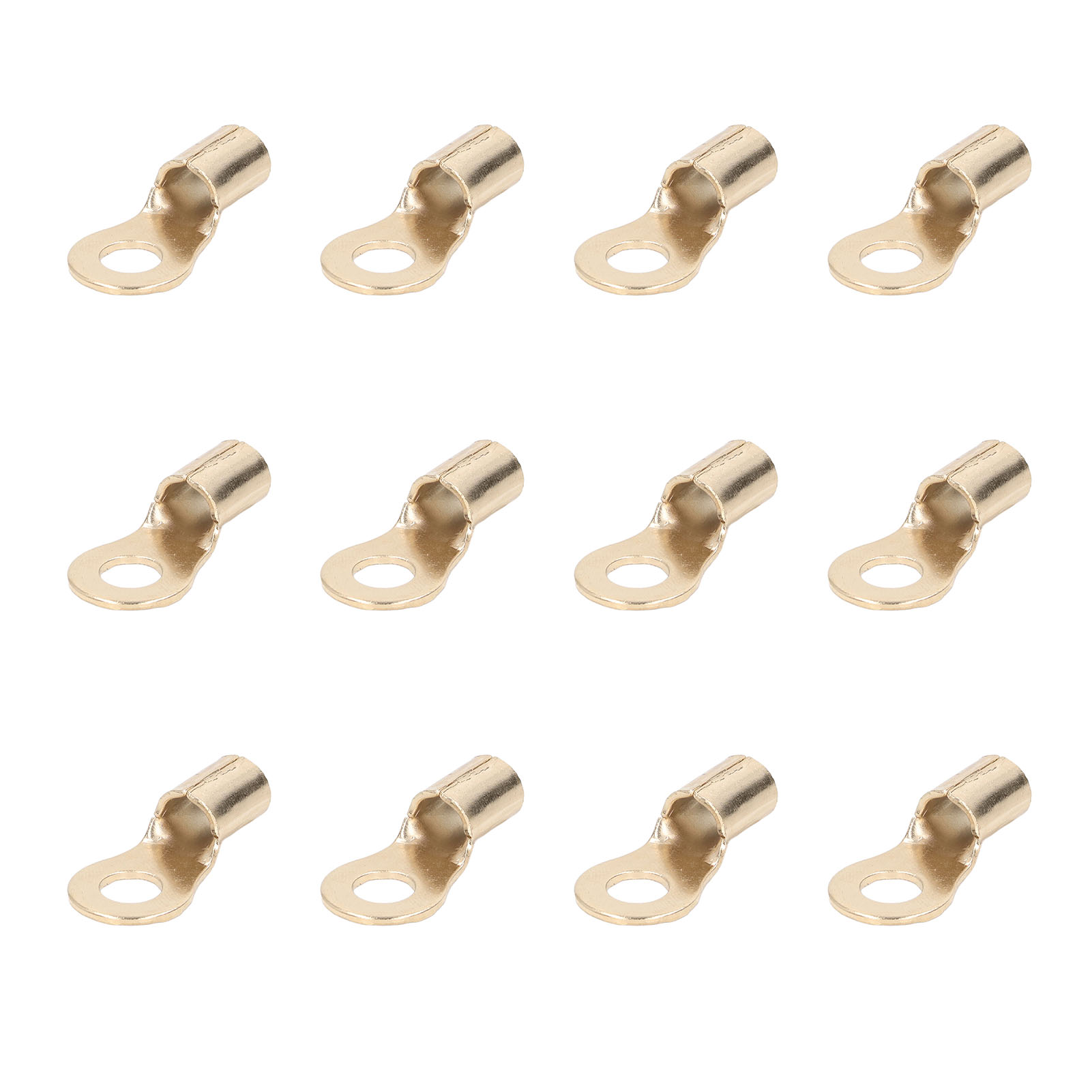 25 Stück 8 Mm 6 Awg Ringkabelschuhe Mit Schrumpfschlauch Für Verteilerkasten