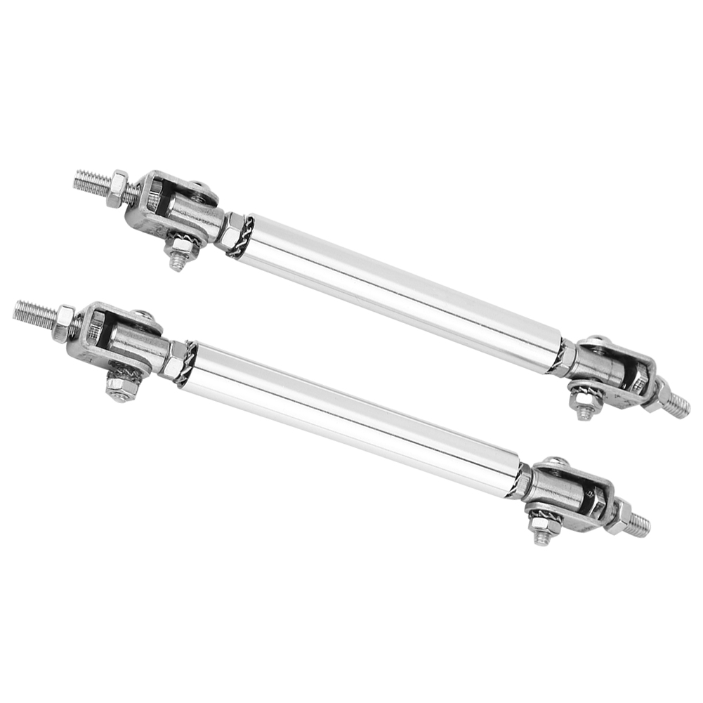2 Stück 75 Mm Stoßstangenschutzlippe Splitter Strebenverstärkung Universal Vorne Hinten