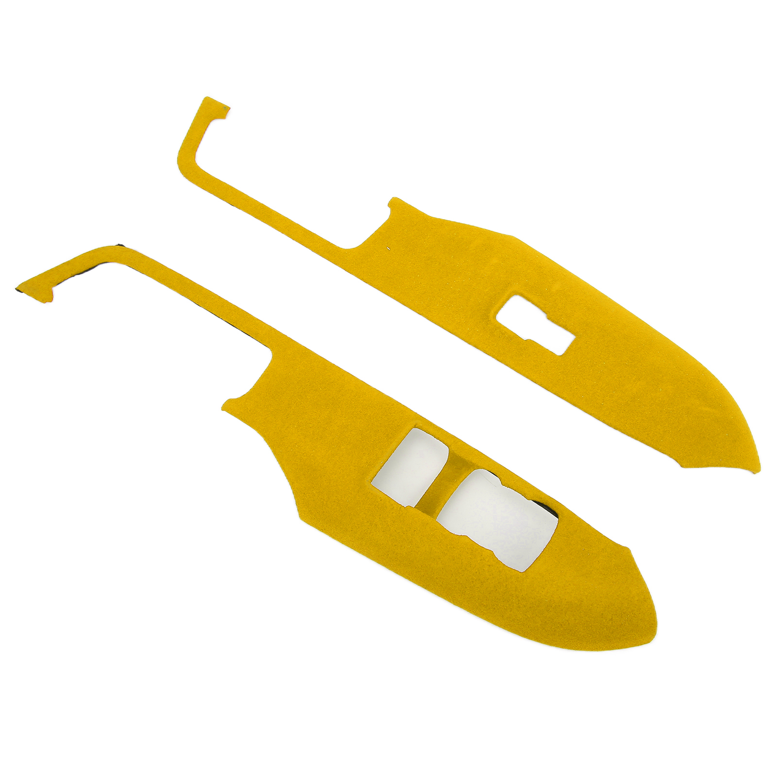 Fensterheber-bedienfeld Für Ford Mustang 2015–2021, 2er-set, Fensterheberschalter Fahrerseite, Gelbe Innenausstattung, Linkslenker