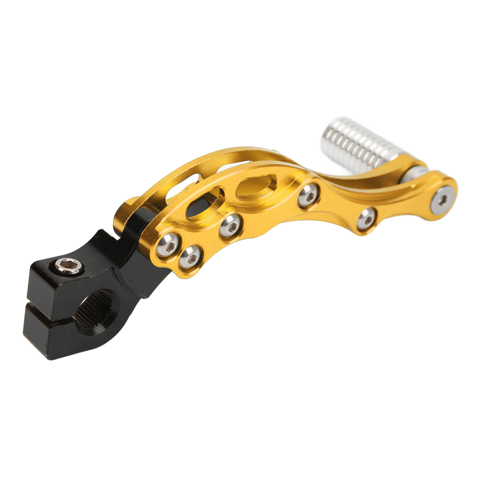 Fußstarterhebel Aus Hochfester Aluminiumlegierung, Universelles Zubehör Für Motorräder Und Roller, Goldfarben.