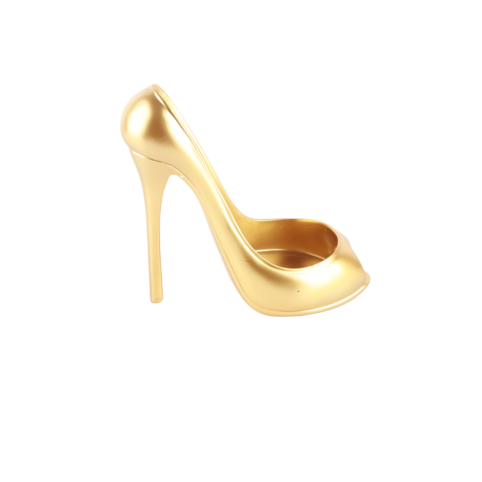 Innovatives Weinregal In Form Eines High Heels, Flaschenhalter Für Die Heimdekoration, Goldener Flaschenständer
