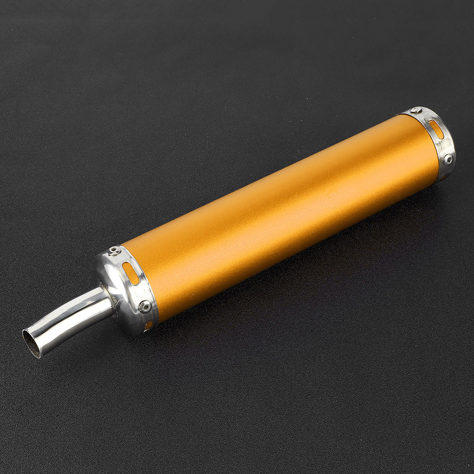 Edelstahl-auspuffschalldämpfer 20 Mm/0,8 Zoll, Modifizierte Teile Für Zweitaktmotorräder, Gold