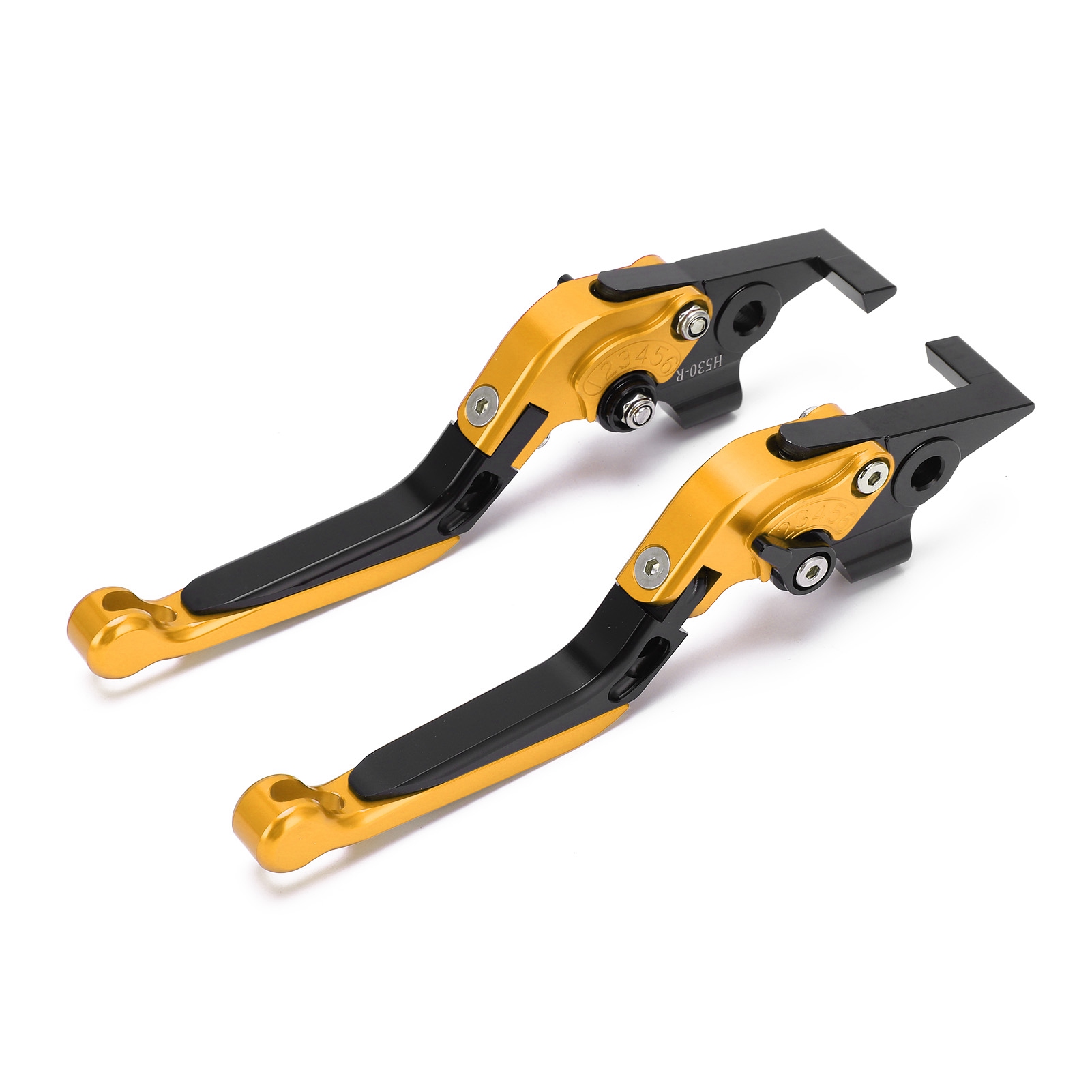 Verstellbarer Brems- Und Kupplungshebel Aus Cnc-gefräster Aluminiumlegierung, Passend Für Yamaha Tmax 530 (2012–2019), Gold