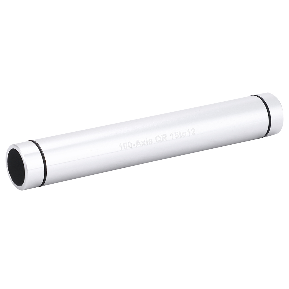 Fahrrad-steckachsen-nabenadapter 15 Mm Auf 12 Mm Schnellspanner Silber