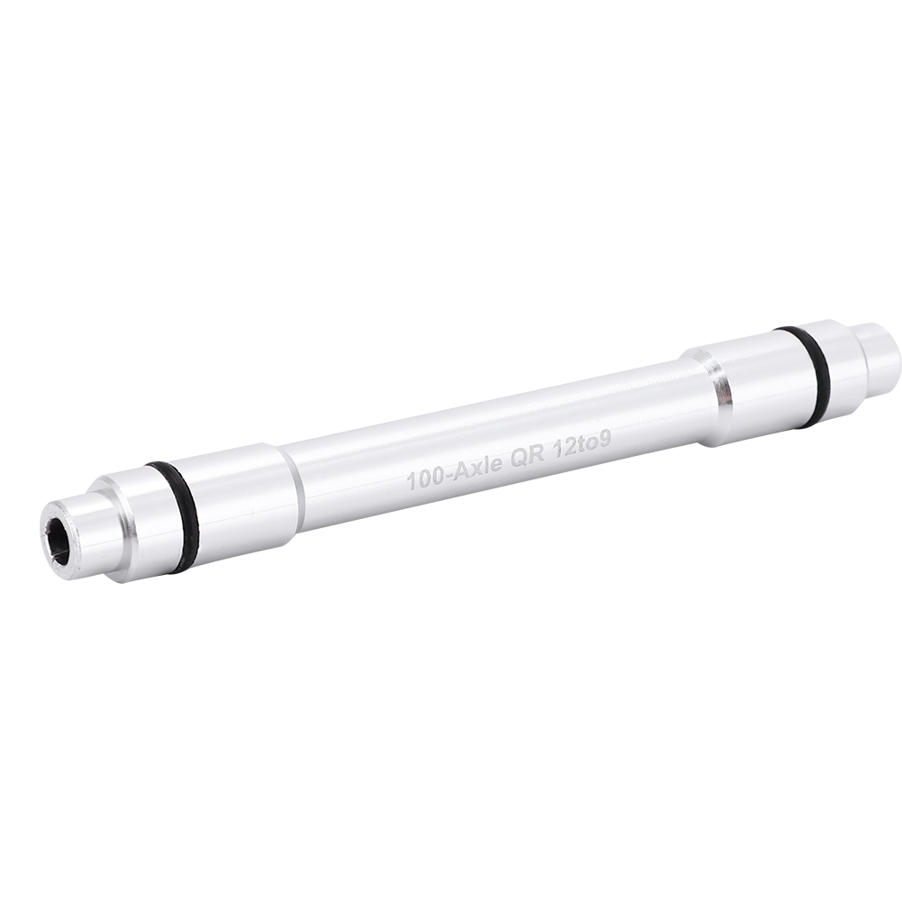Fahrrad-steckachsen-nabenadapter 12 Mm Auf 9 Mm Schnellspanner Silber