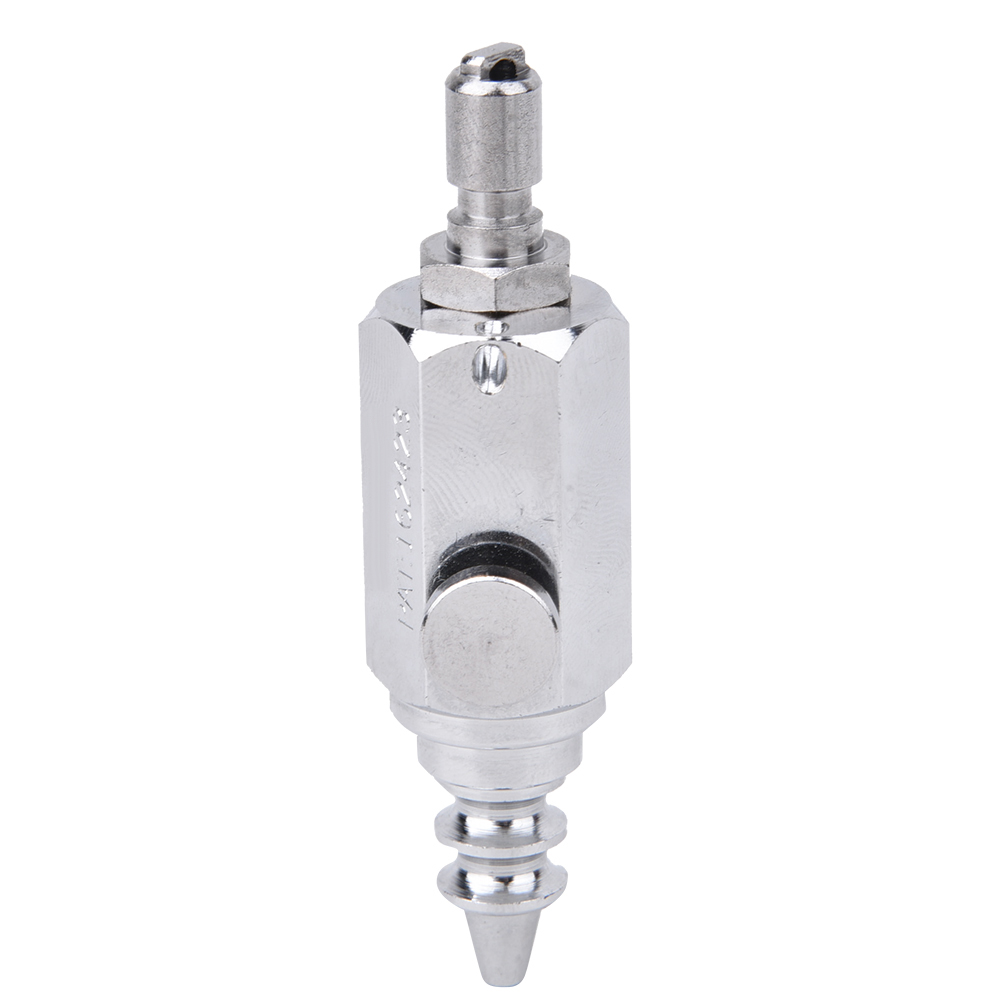 Professionelle 8 Cm Mini-tauchdüse Aus Edelstahl, Tragbar, Universell, Für Tarierwesten, Inflatorschlauch, Reinigungswerkzeug, Silberfarben