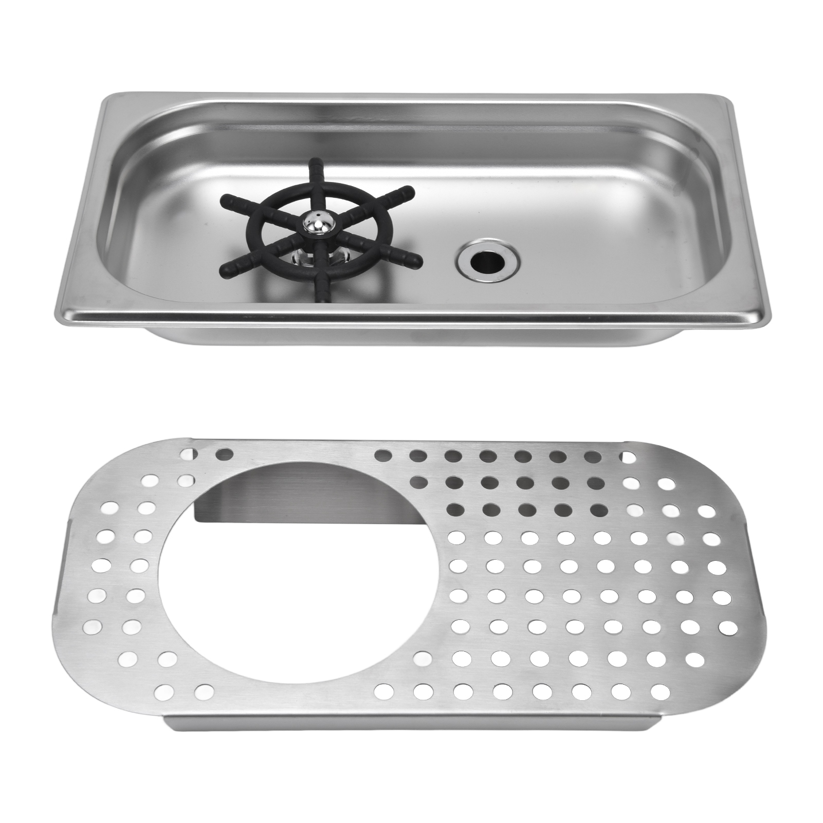 Automatischer Tassenreiniger Mit Schnellspülung, G1/2 Edelstahl-krugspüler Für Hotel, Café Und Zuhause, Fc‑12‑1 Silber S