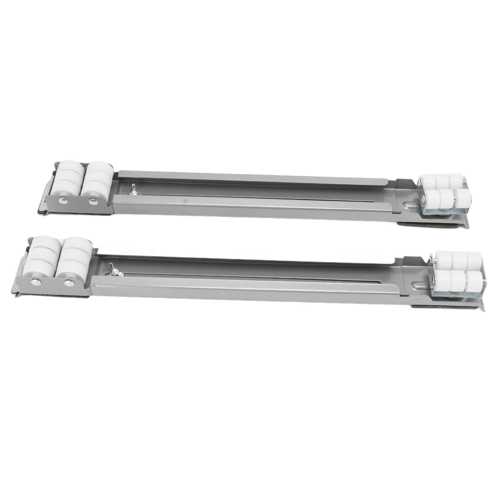 Hochleistungsfähige, Ausziehbare Rollen Für Haushaltsgeräte, Tragfähigkeit Bis 300 Kg, Kompatibel Mit Allen Arten Von Geräten (waschmaschine, Möbel, Silber).