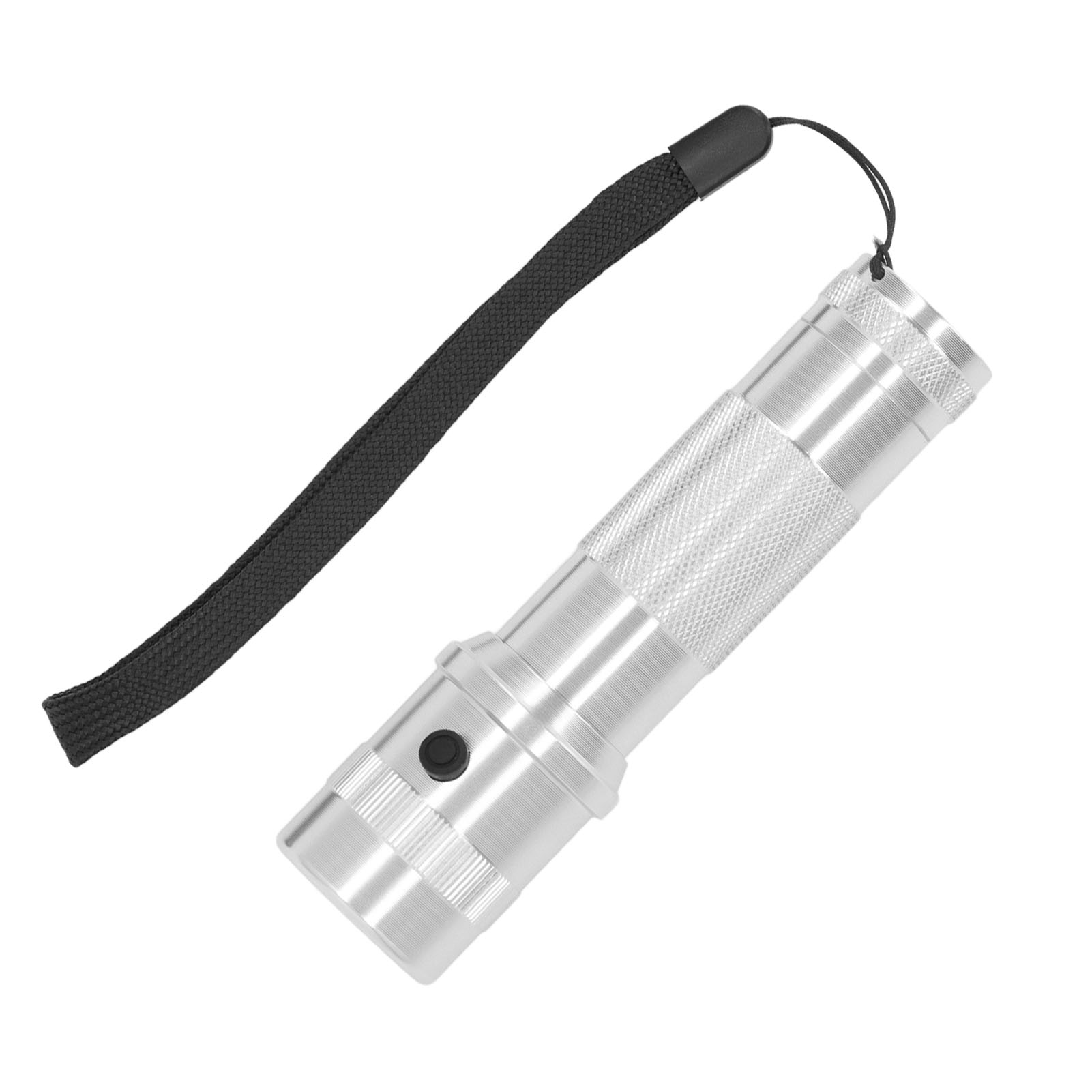 Silberne Rgb-led-taschenlampe Mit 10 Farben In Einer Stufe, Wasserdicht Nach Ipx4, Mehrfarbig