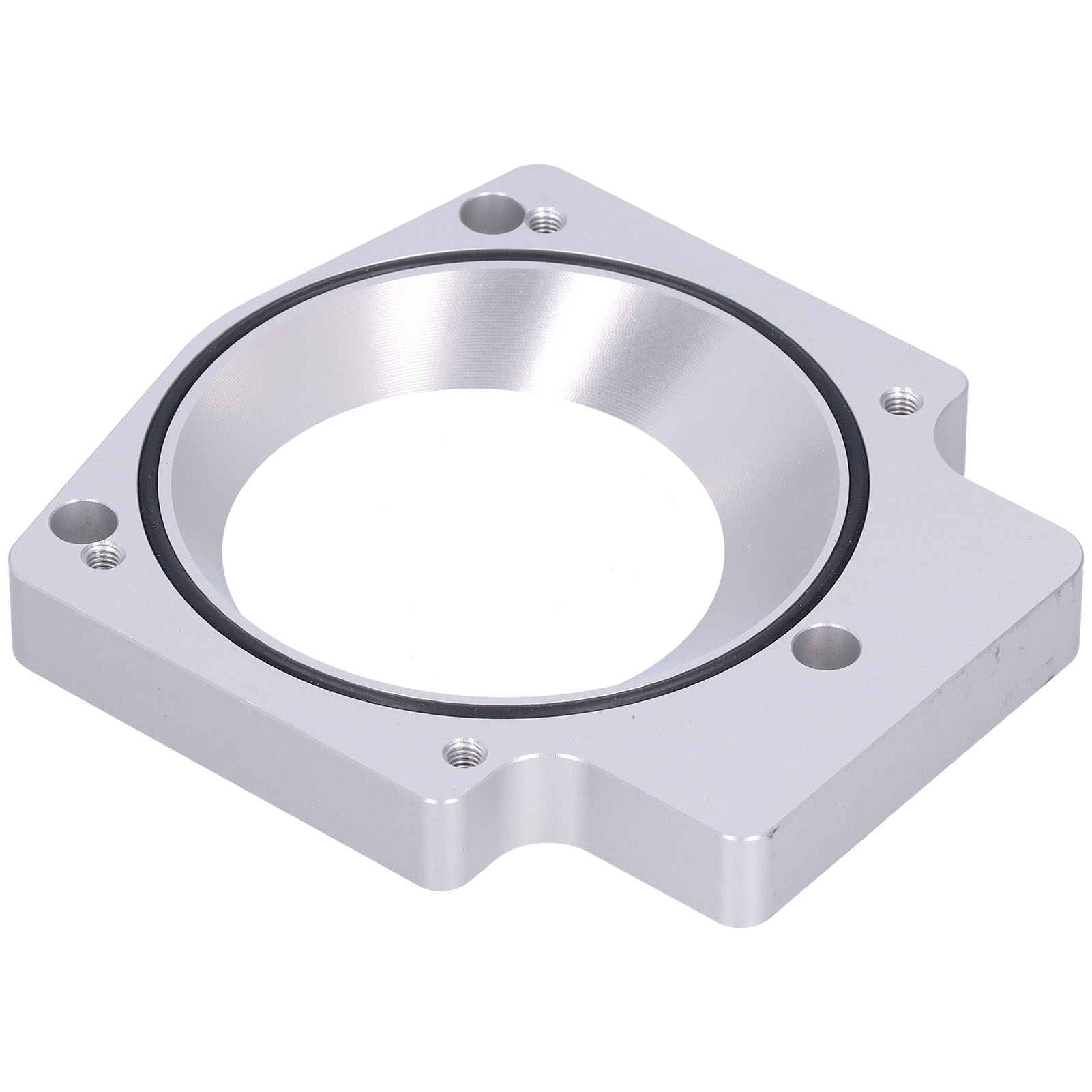 3,6-zoll-drosselklappen-distanzstück-adapter Für Gm Gen Iii Ls1 Ls2 Ls6 Lsx Ls4 Ansaugkrümmer, Silber