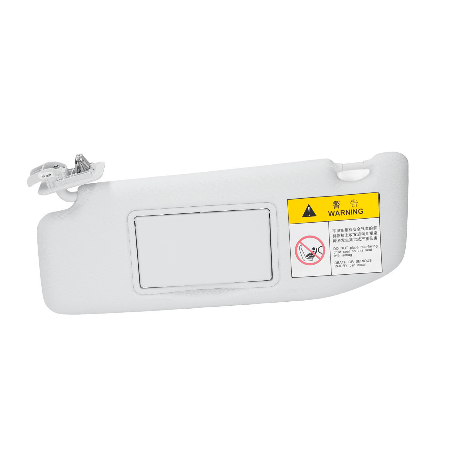 Front-sonnenblende, Grau, Blendfrei, Sonnenschutz Für Sicheres Fahren, Ersatzteil Für Peugeot 2008, Linke Seite, 98069891pr