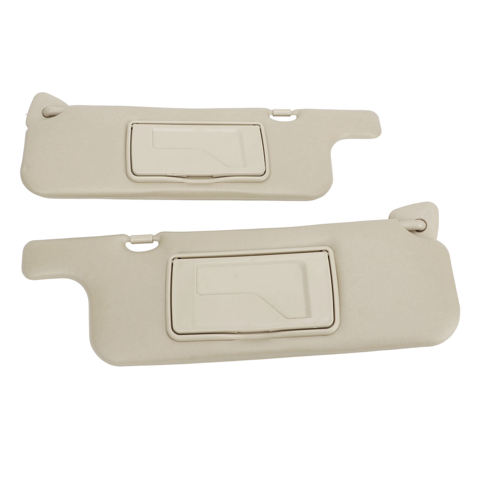 2 Graue Sonnenschutzblenden Für Kosmetikspiegel Mit Uv-schutz Für Toyota Corolla 2001-2007
