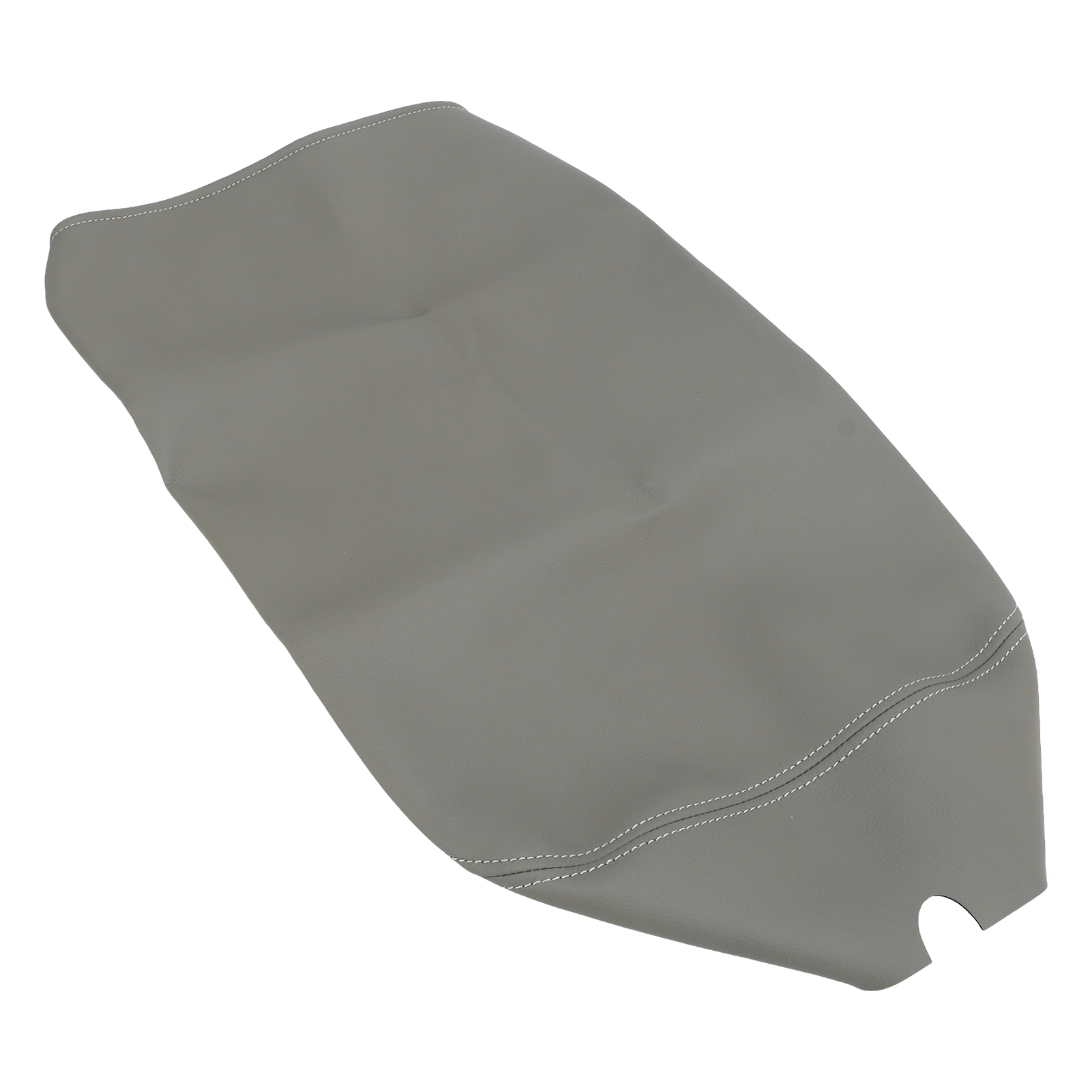 Mittelkonsolenpolster Aus Grauem Kunstleder, Glatte, Kratzfeste Schutzhülle Für Dodge Ram 2002–2008, Ersatz Für Die Innenarmlehne