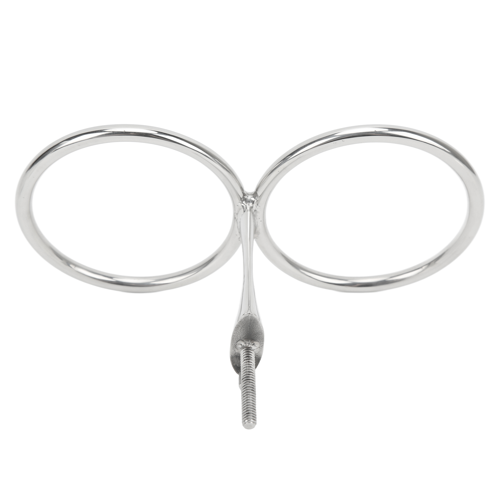 Doppelring-becherhalter Aus Edelstahl, Aufbewahrungsgestell Für Flaschen Und Dosen, Ideal Für Boote, Yachten, Wohnmobile Und Den Maritimen Einsatz.