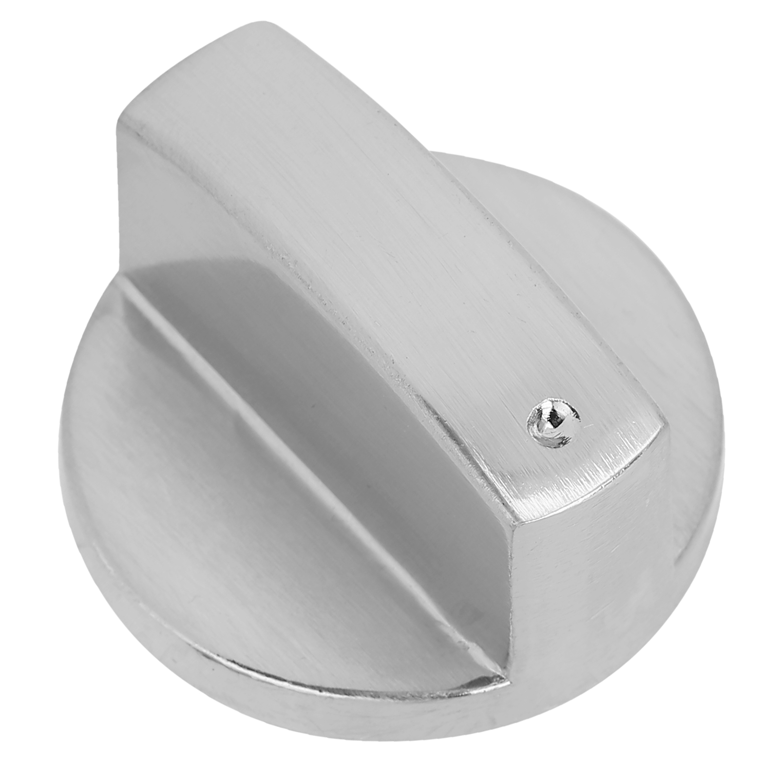 Universeller 8-mm-kochfeldknopf Aus Zinklegierung, Silberner Adapter Für Backofen, Herd Und Kochfeld.